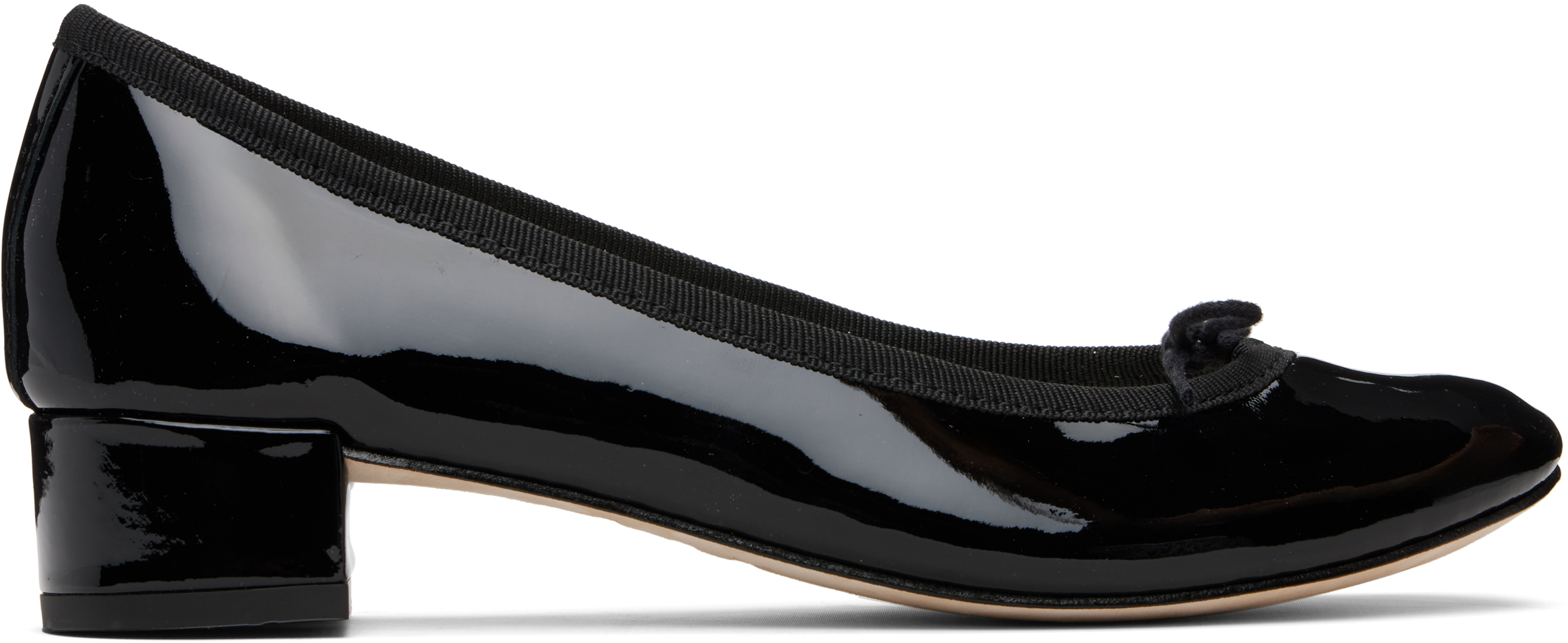 【関税込み】Repetto SSENSE限定 ブラック Tara ヒール SSENSE Exclusive Black Tara Heels by Repetto on Sale