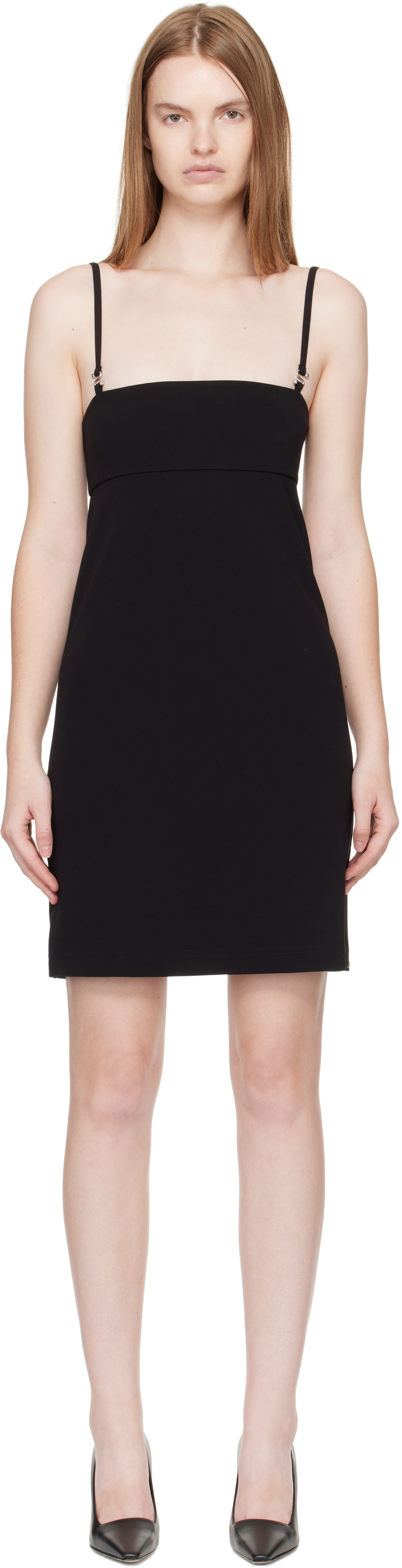 black sportmax mini dress AKIRA Fast Lane Mini Dress | Black main image 0
