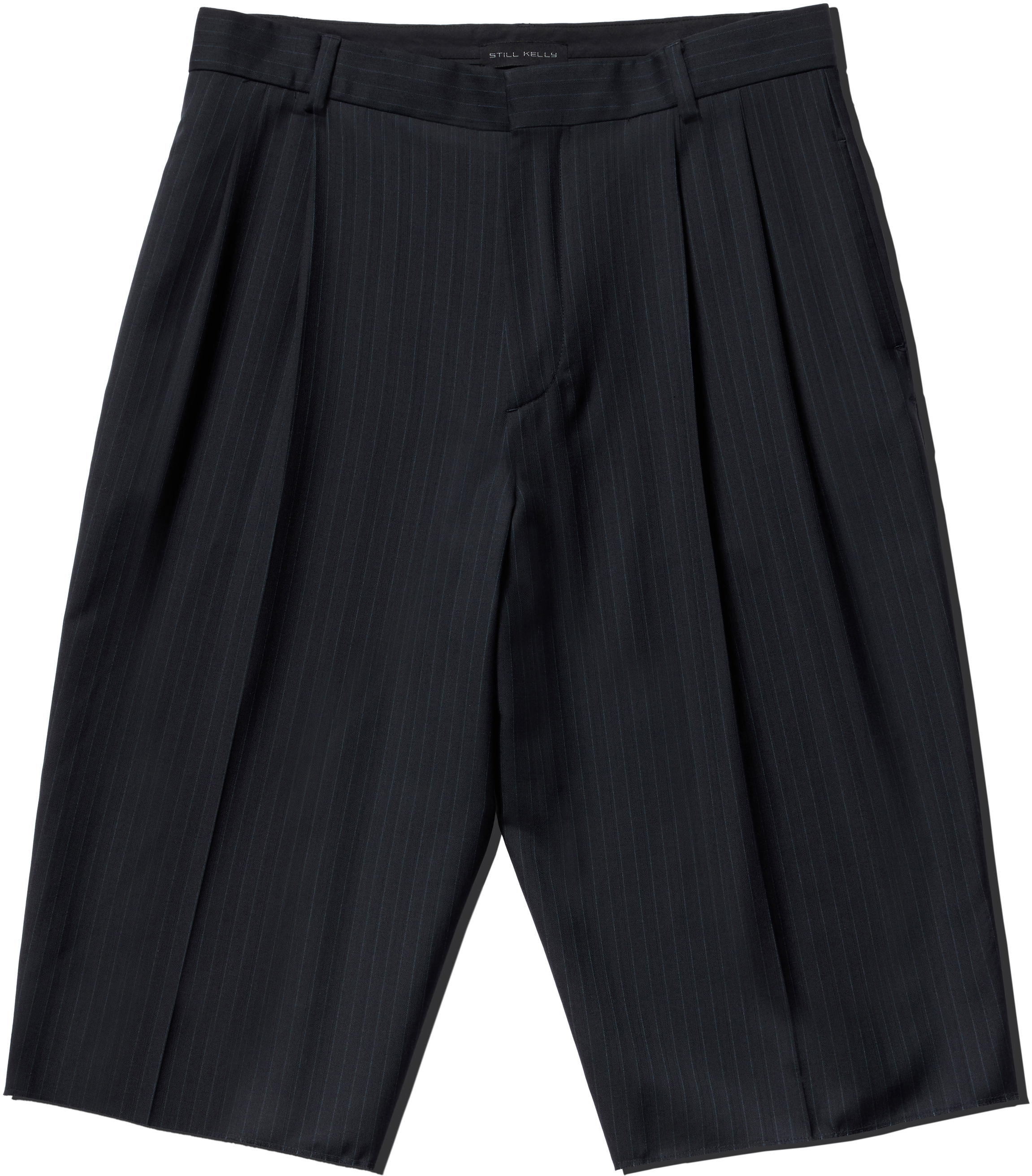 Still Kelly Navy Tailored Shorts