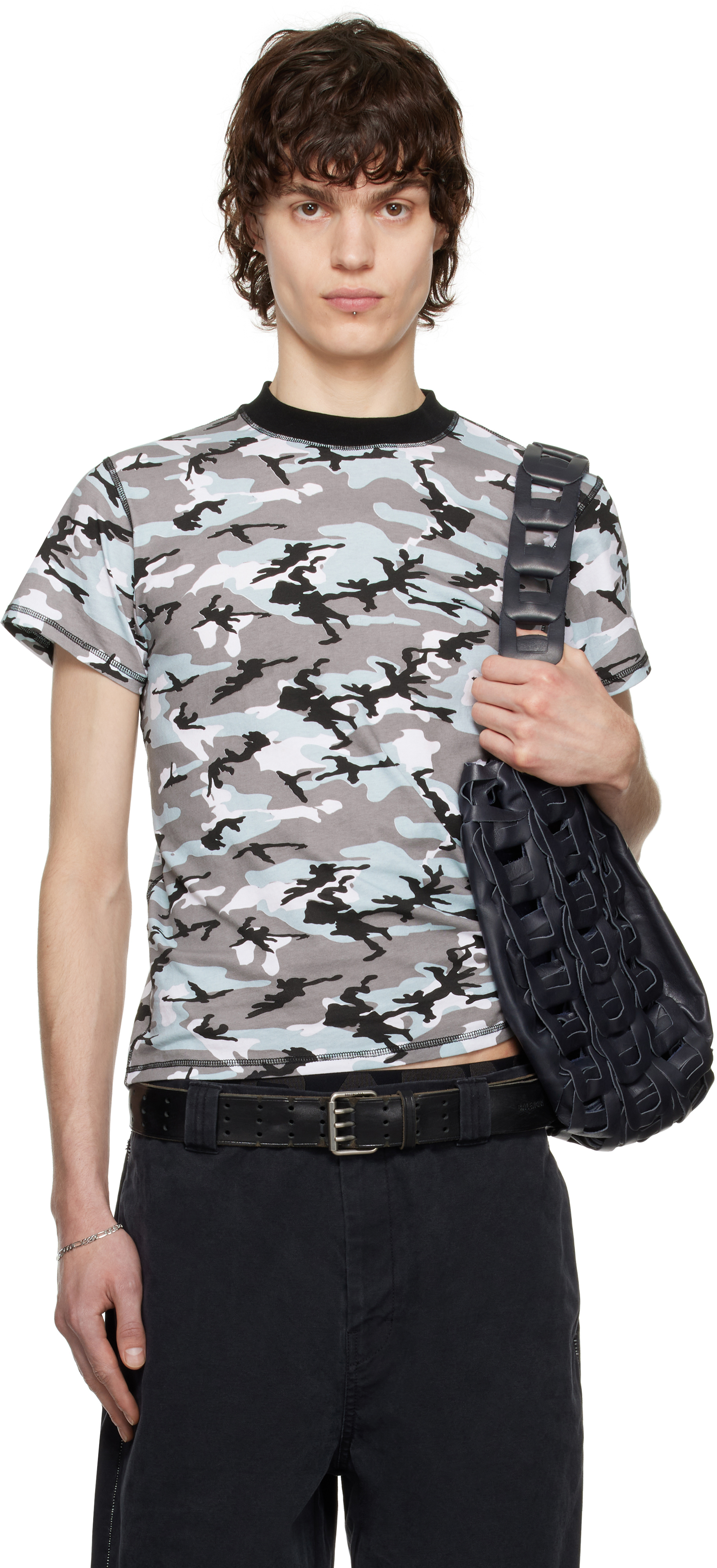 Still Kelly Gray Camo Baby T-shirt In Multi