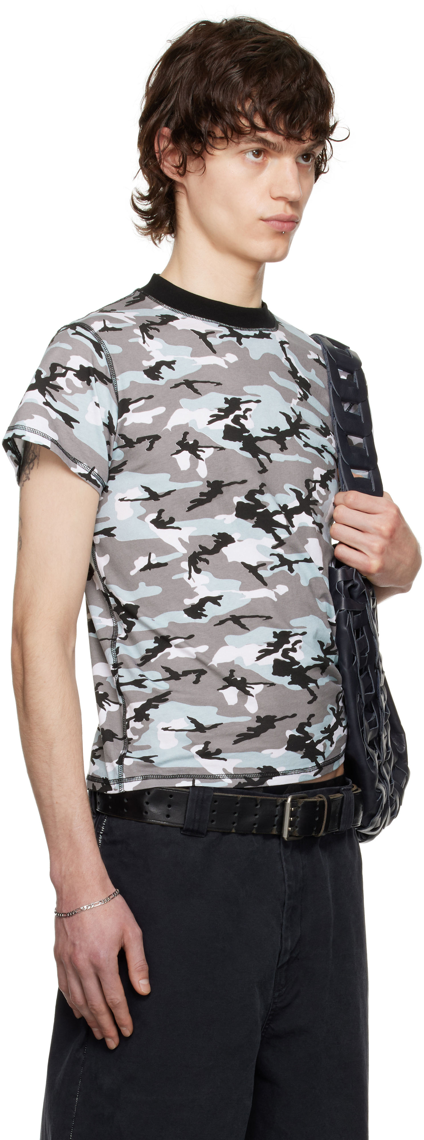Still Kelly Gray Camo Baby T-shirt In Multi