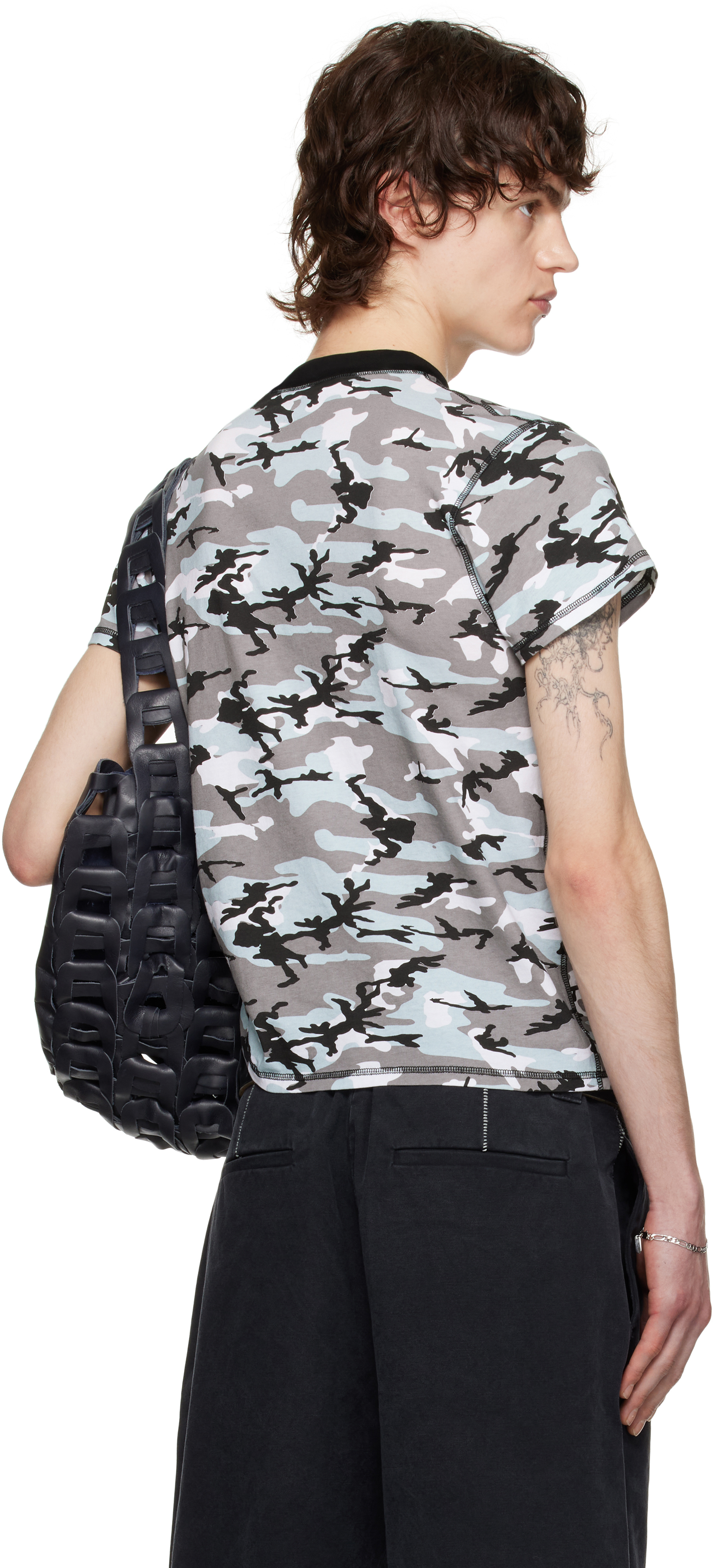 Still Kelly Gray Camo Baby T-shirt In Multi