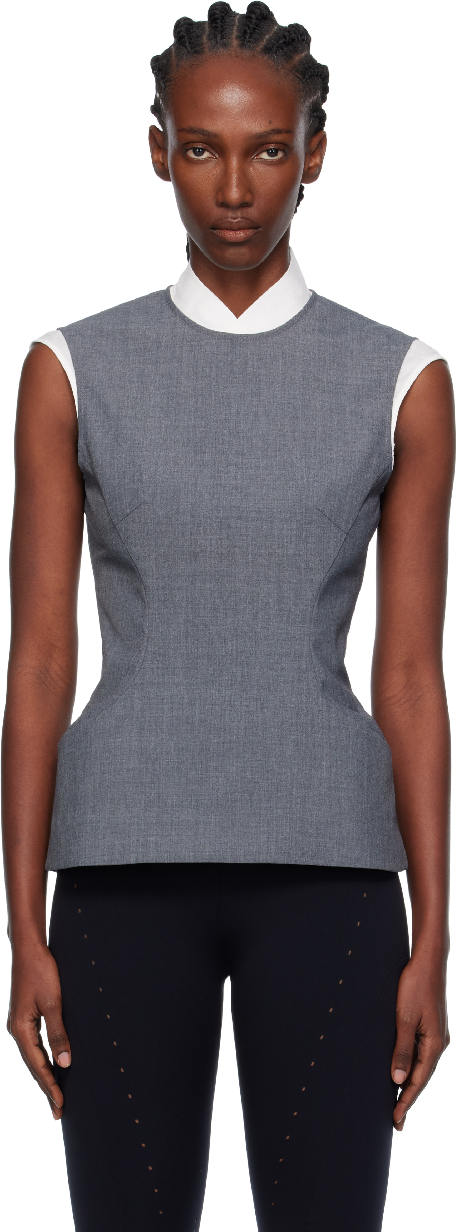 Ao Yes Gray Thurman Top In Gray