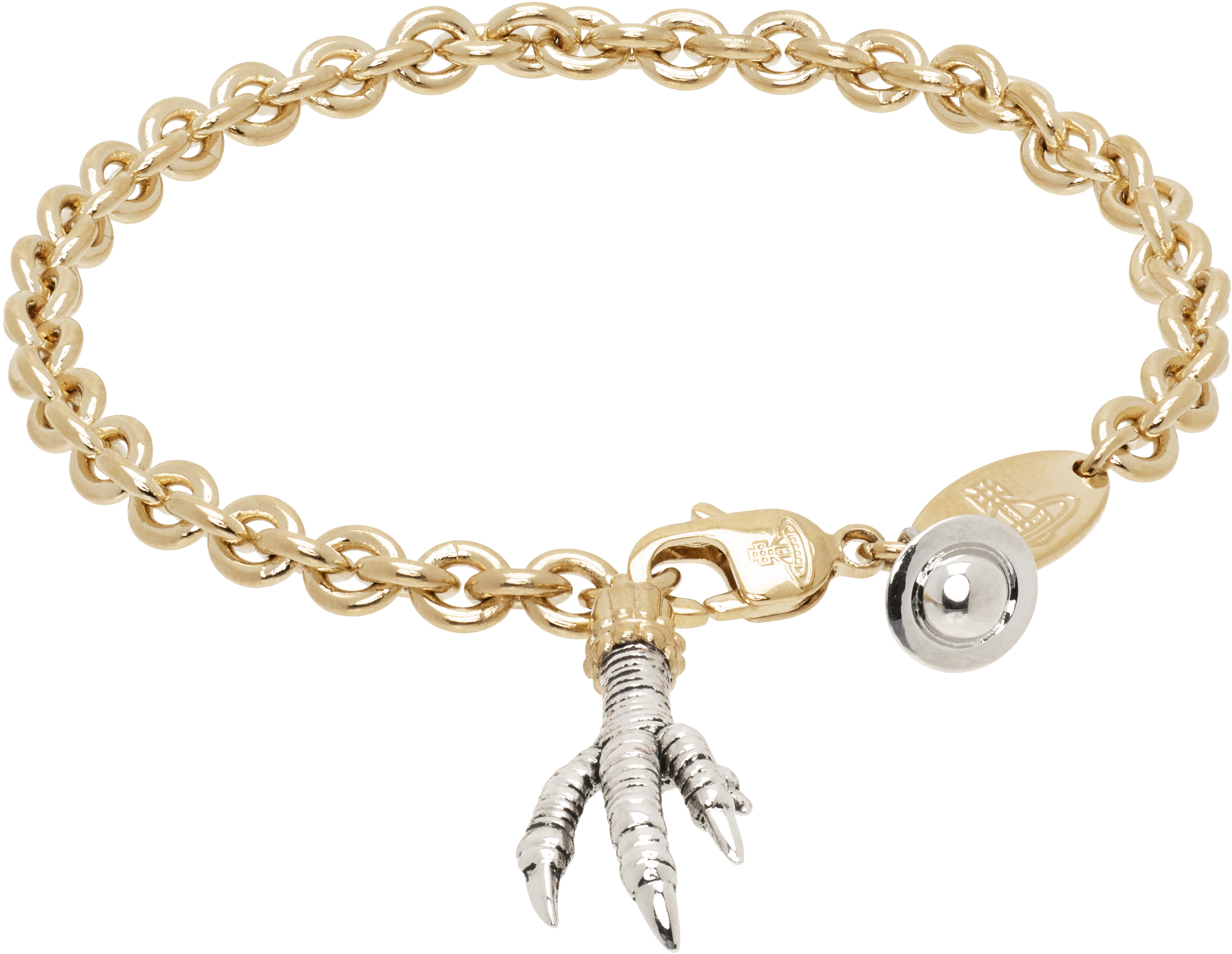 Vivienne Westwood シャトレーヌ ブレスレット Vivienne Westwood: Joselita Bracelet | SSENSE