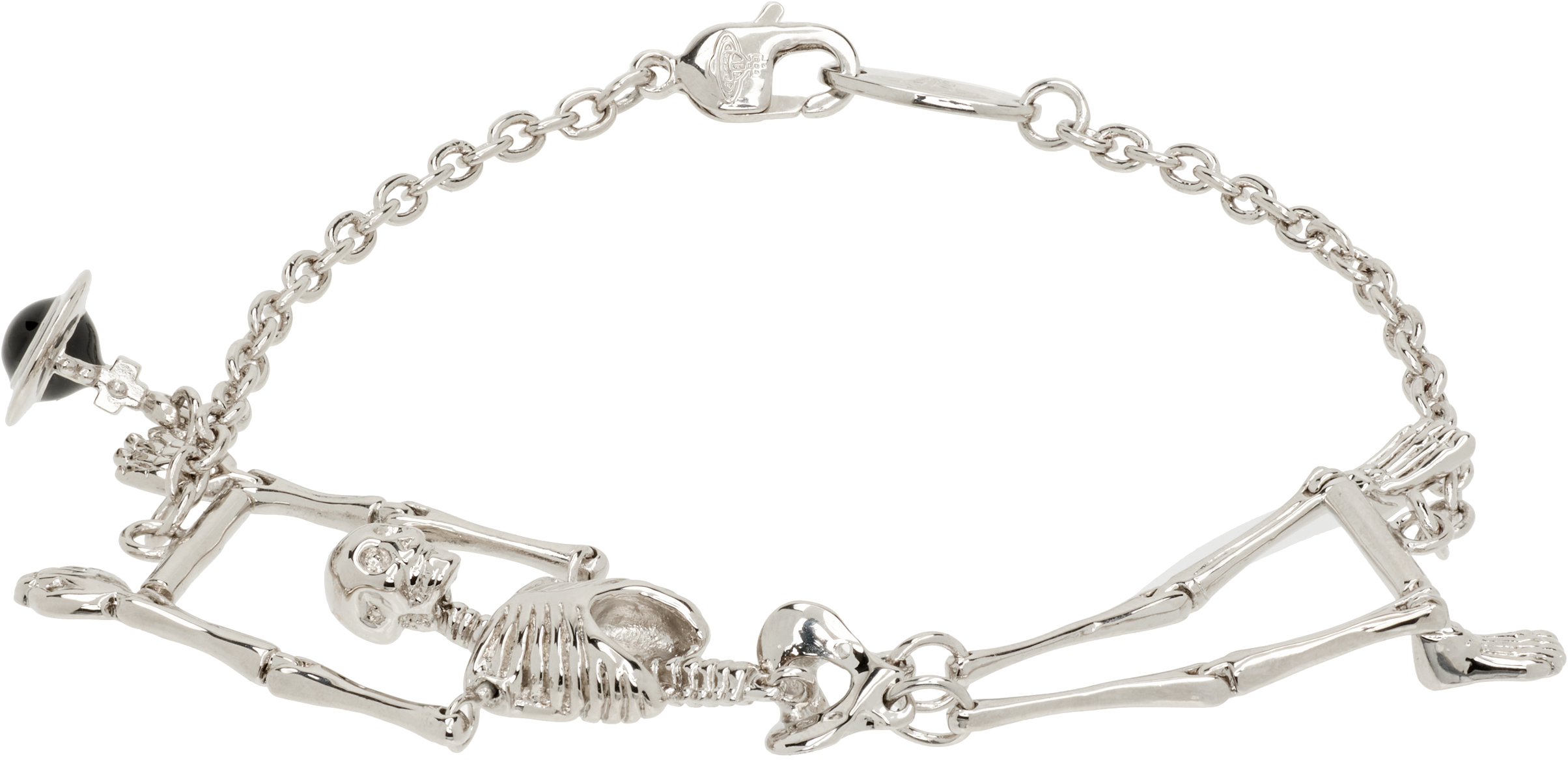 Vivienne Westwood: Skeleton Bracelet | SSENSE