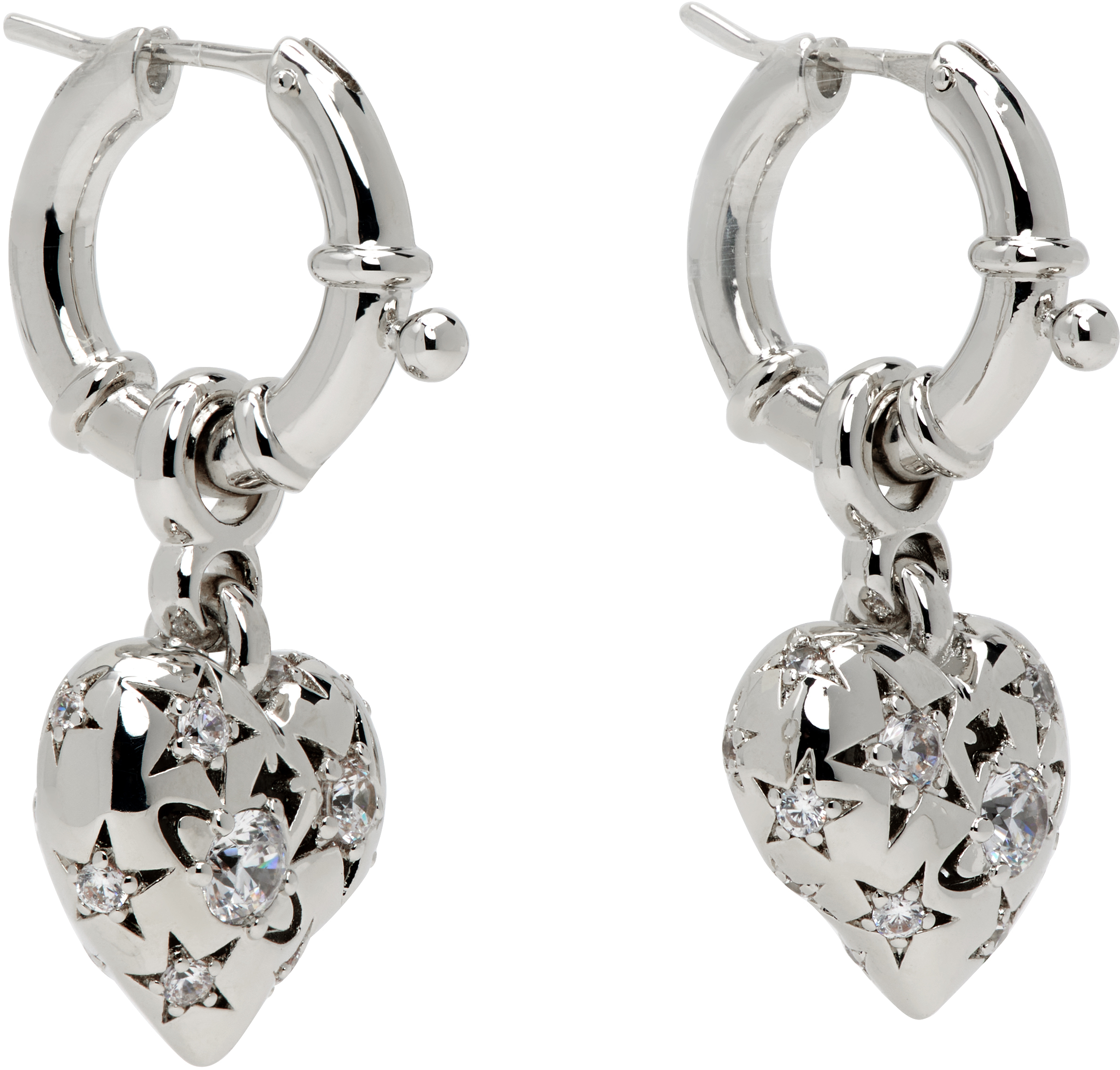 Vivienne Westwood Lee Pendant Earrings Accessories In Silver