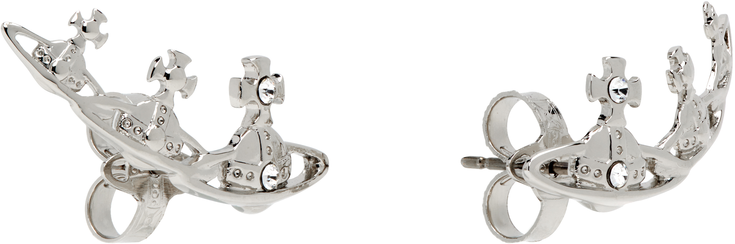 Vivienne Westwood Candy Earrings In Brown