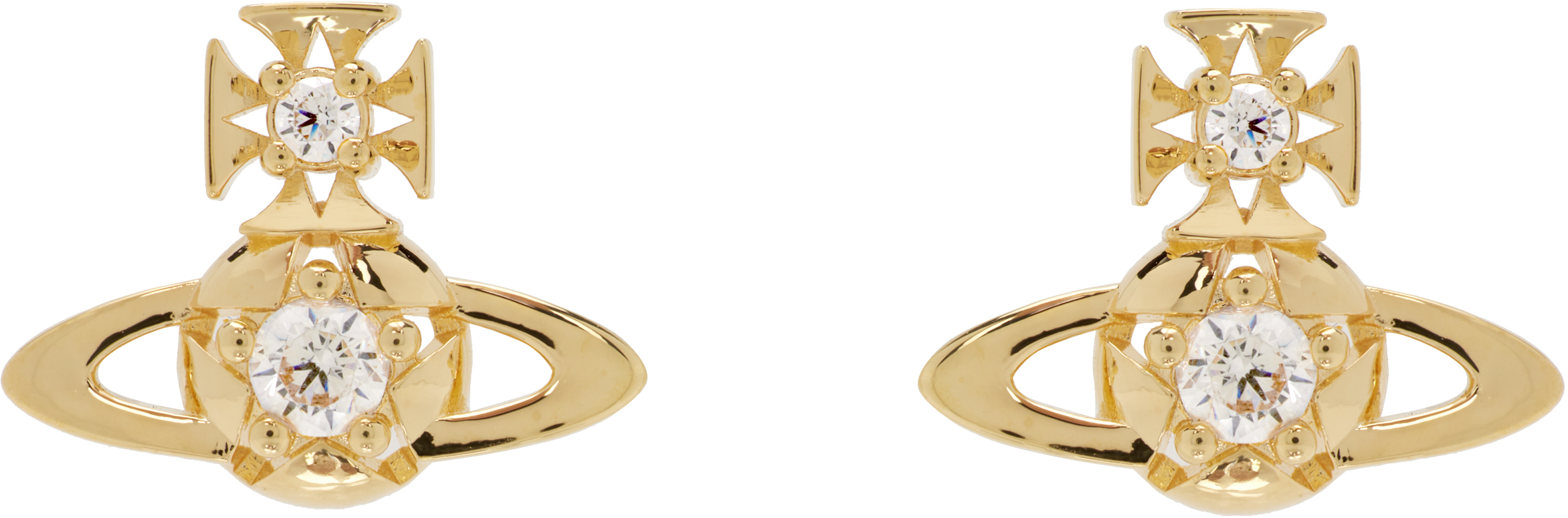 Vivienne Westwood × Lee Vivienne Westwood: Lee Orb Earrings | SSENSE