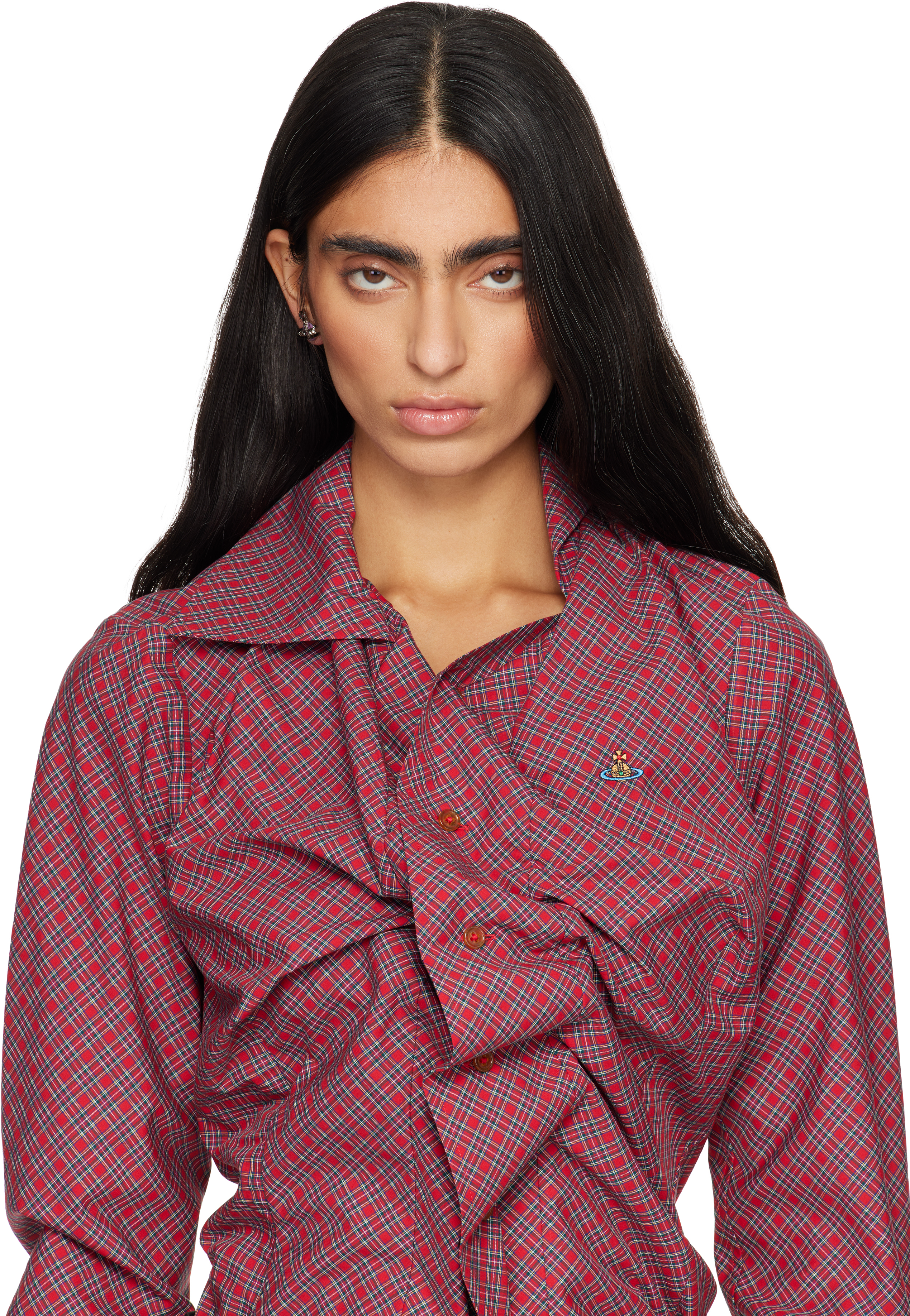 Vivienne Westwood Small Neo Bas Relief Earrings In Multi