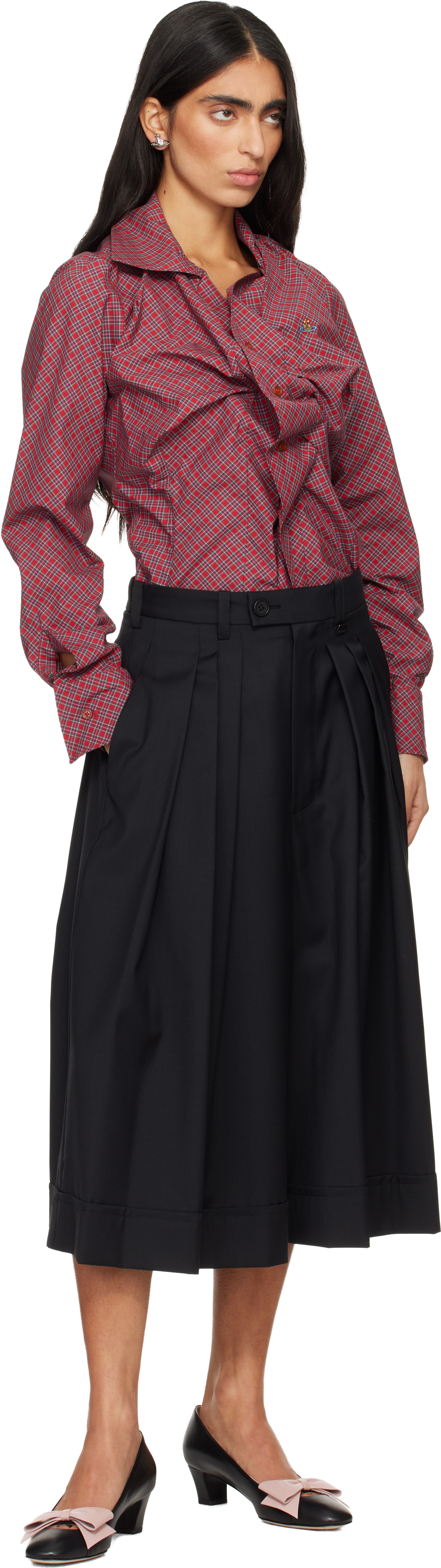 Vivienne Westwood Small Neo Bas Relief Earrings In Multi