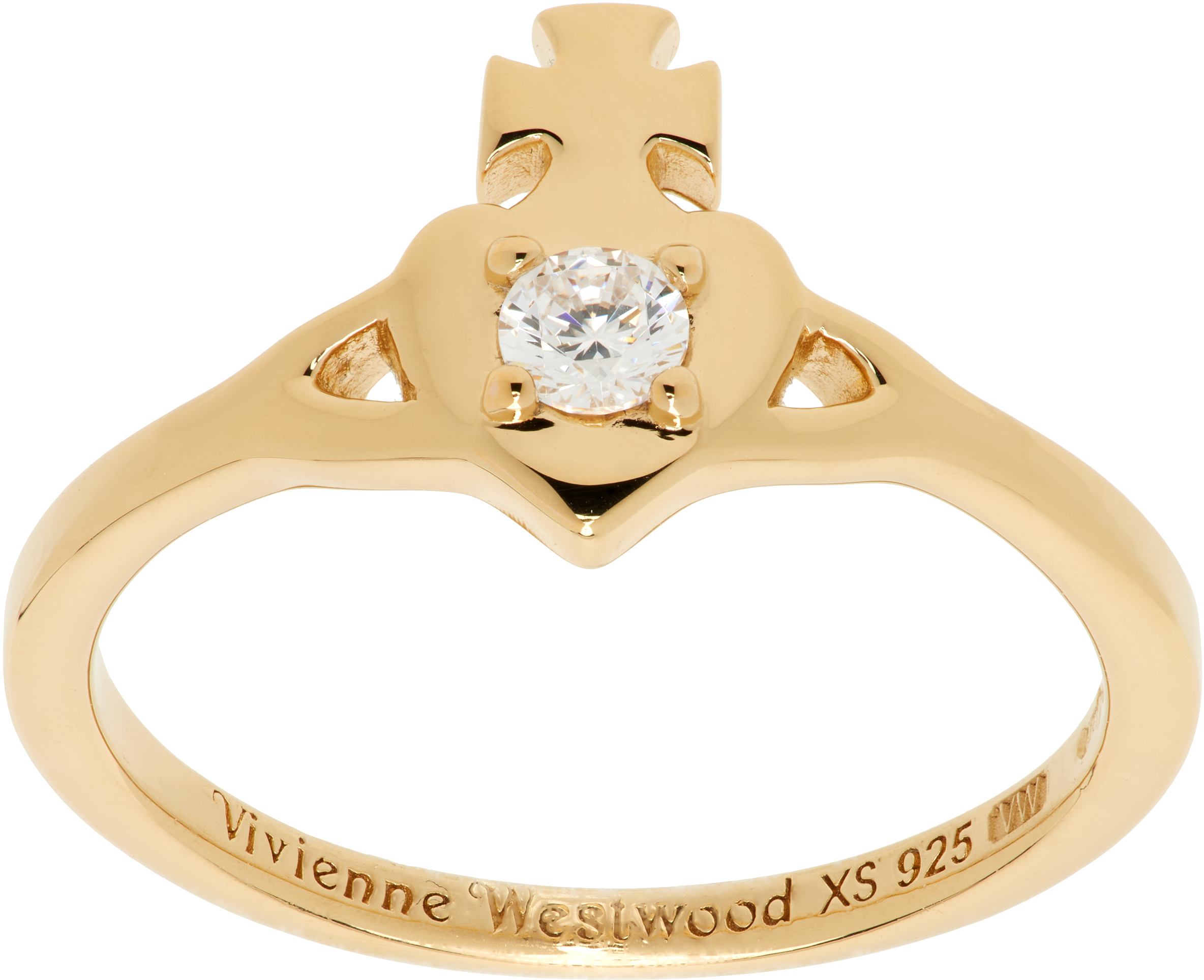 Vivienne Westwood Noella Ring In Gold