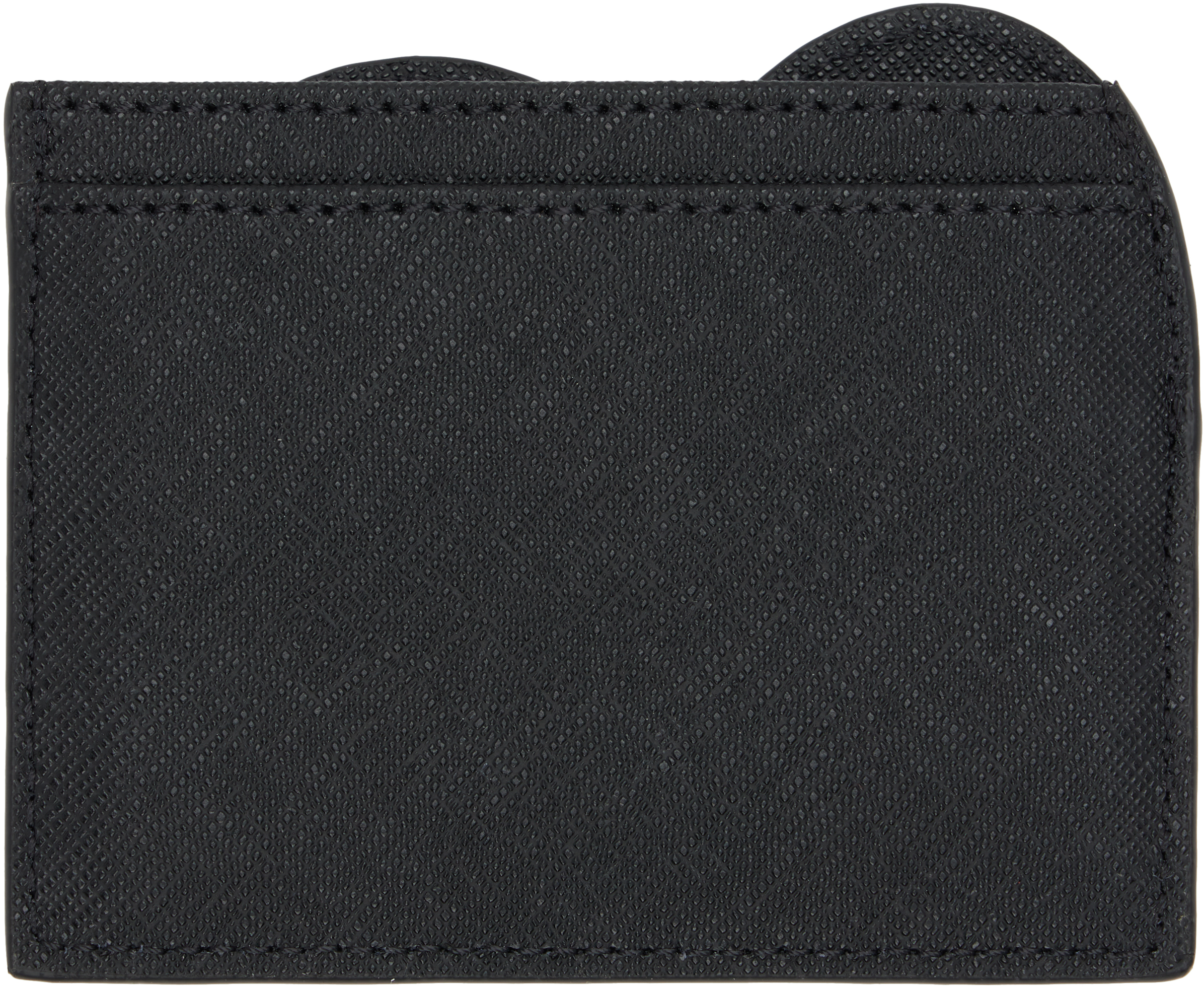 Vivienne Westwood Black Heart Card Holder In Black