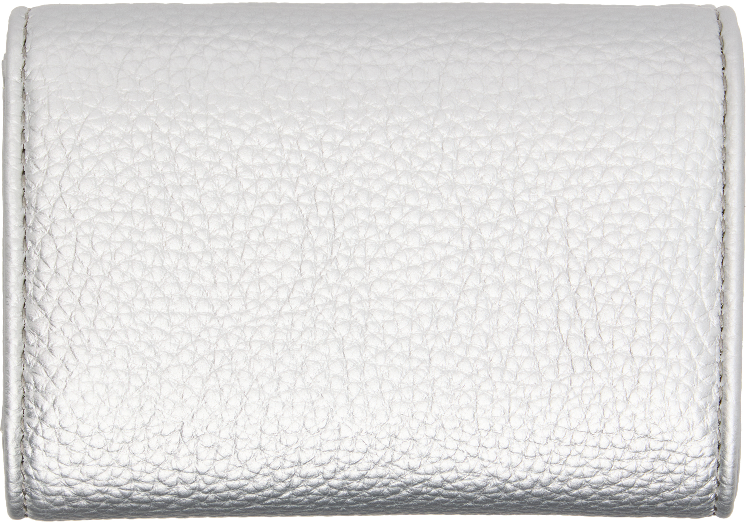 Vivienne Westwood Silver Envelope Billfold Wallet In Silver
