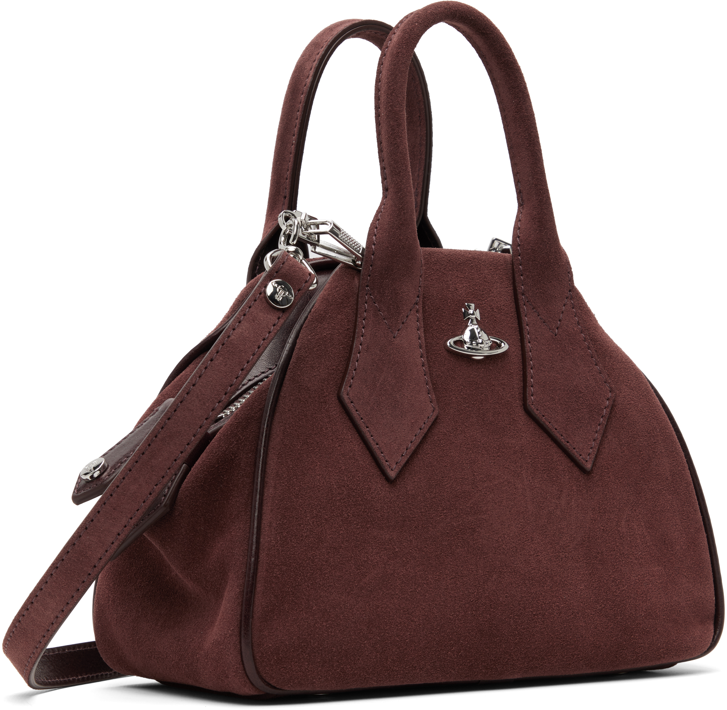 Vivienne Westwood Brown Yasmine Small Bag In Brown
