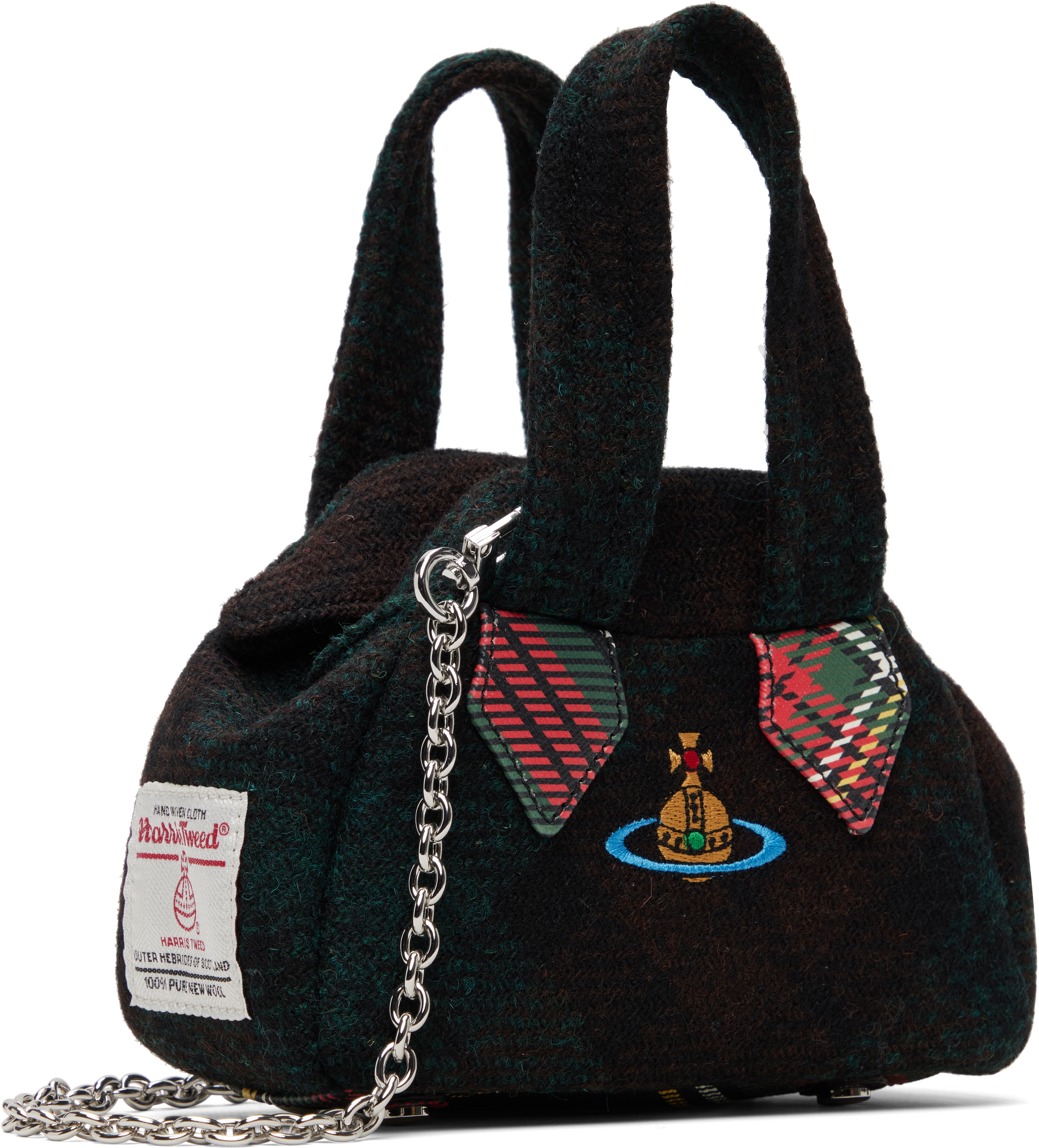 Vivienne Westwood Green Archive Mini Yasmine Bag