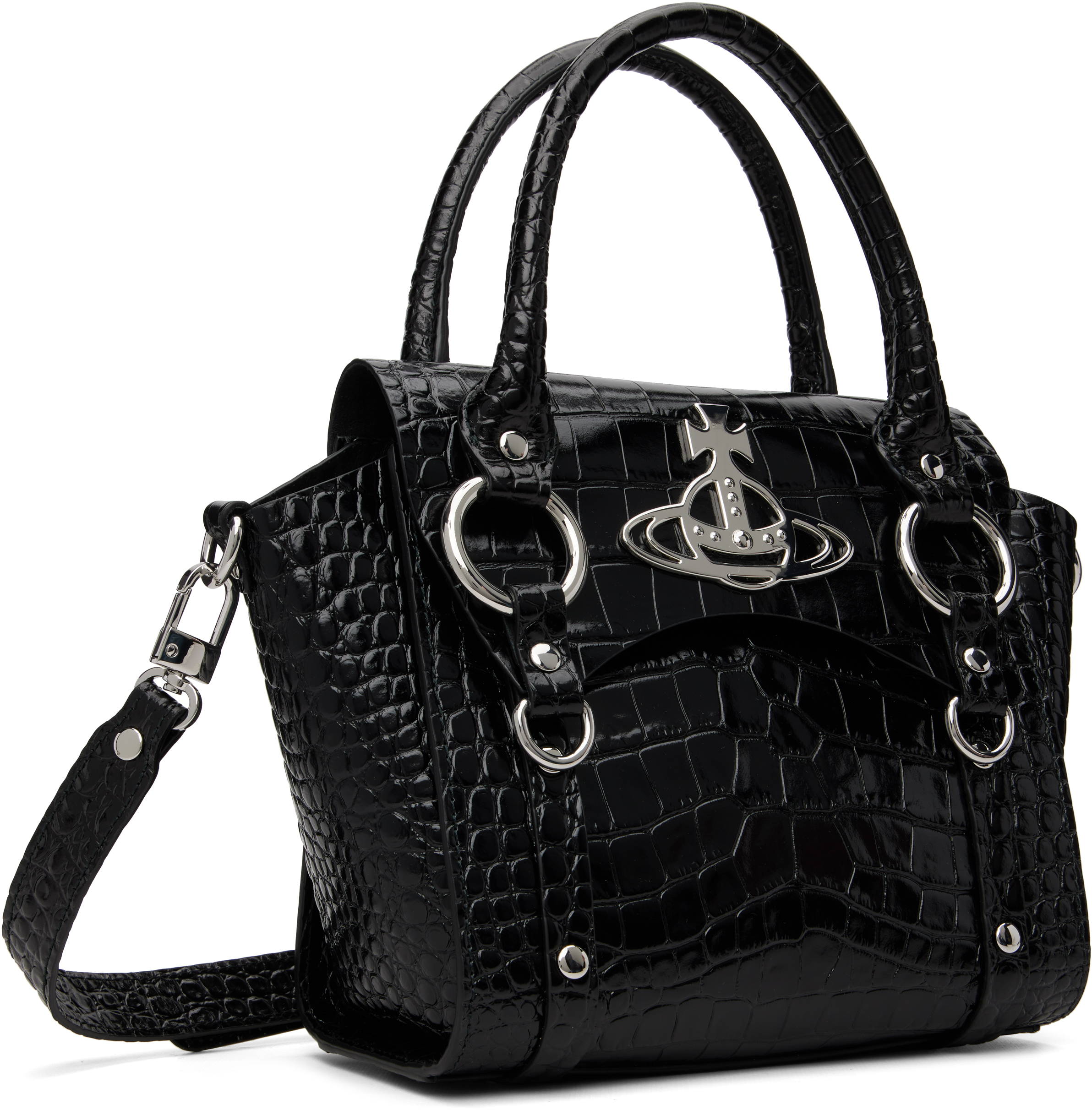Vivienne Westwood Black Betty Small Bag In Black