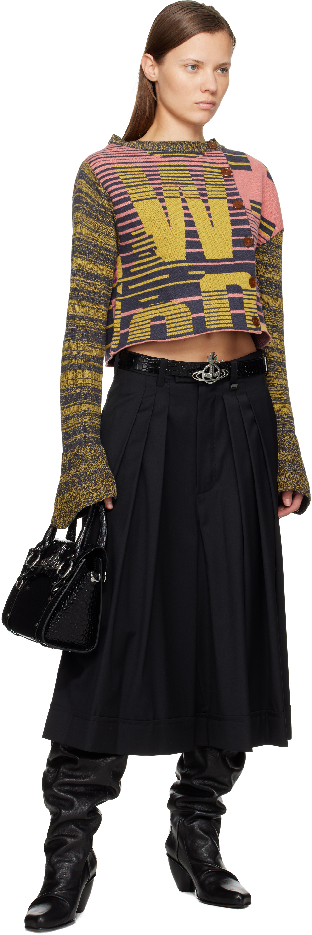 Vivienne Westwood Black Betty Small Bag In Black