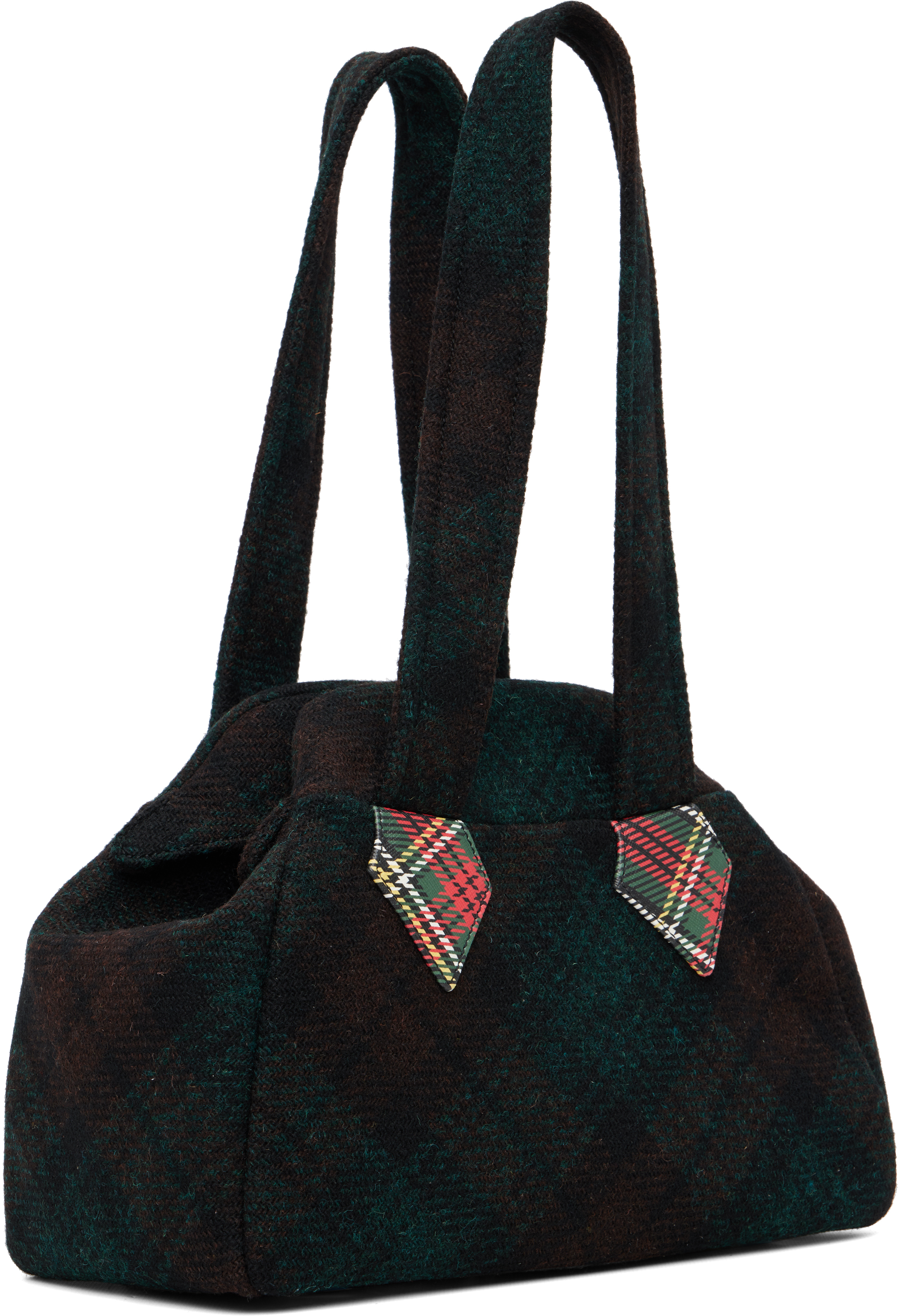 Vivienne Westwood Green Yasmine Medium Archive Bag