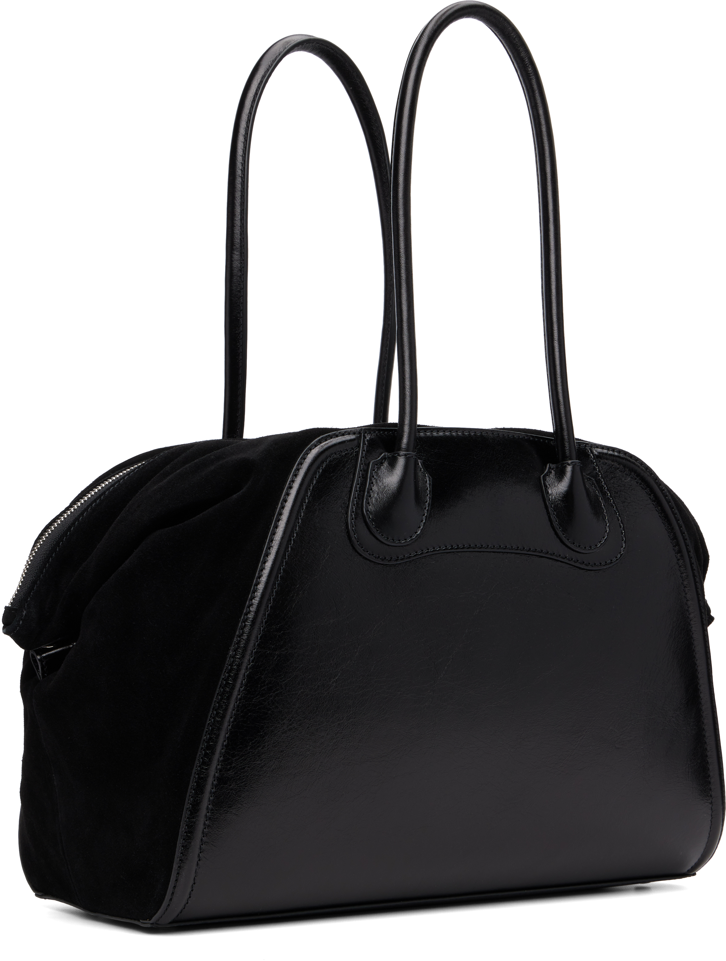 Vivienne Westwood Black Shirley Holdall Tote In Black