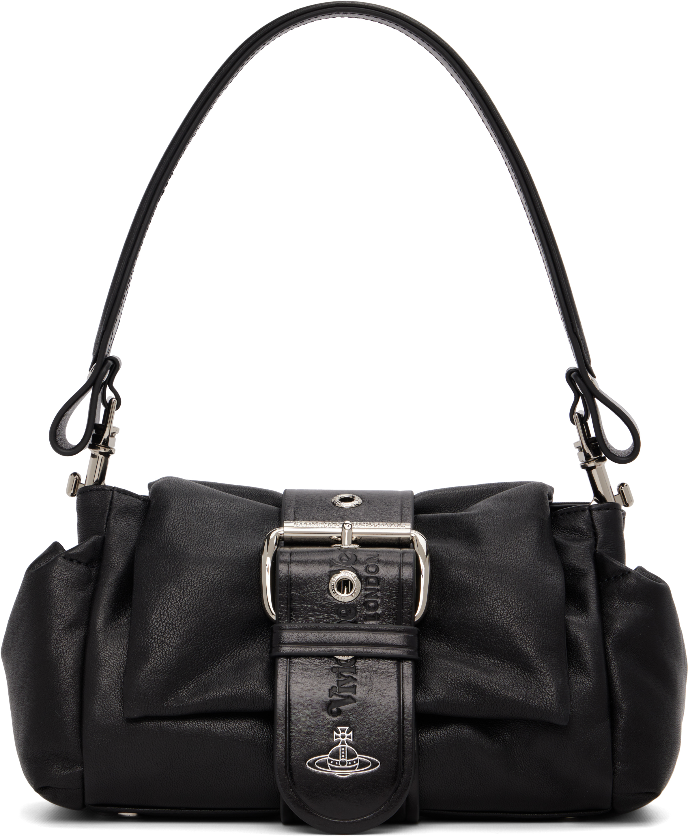 Vivienne Westwood: Black Hazel Treasure Bag | SSENSE Canada