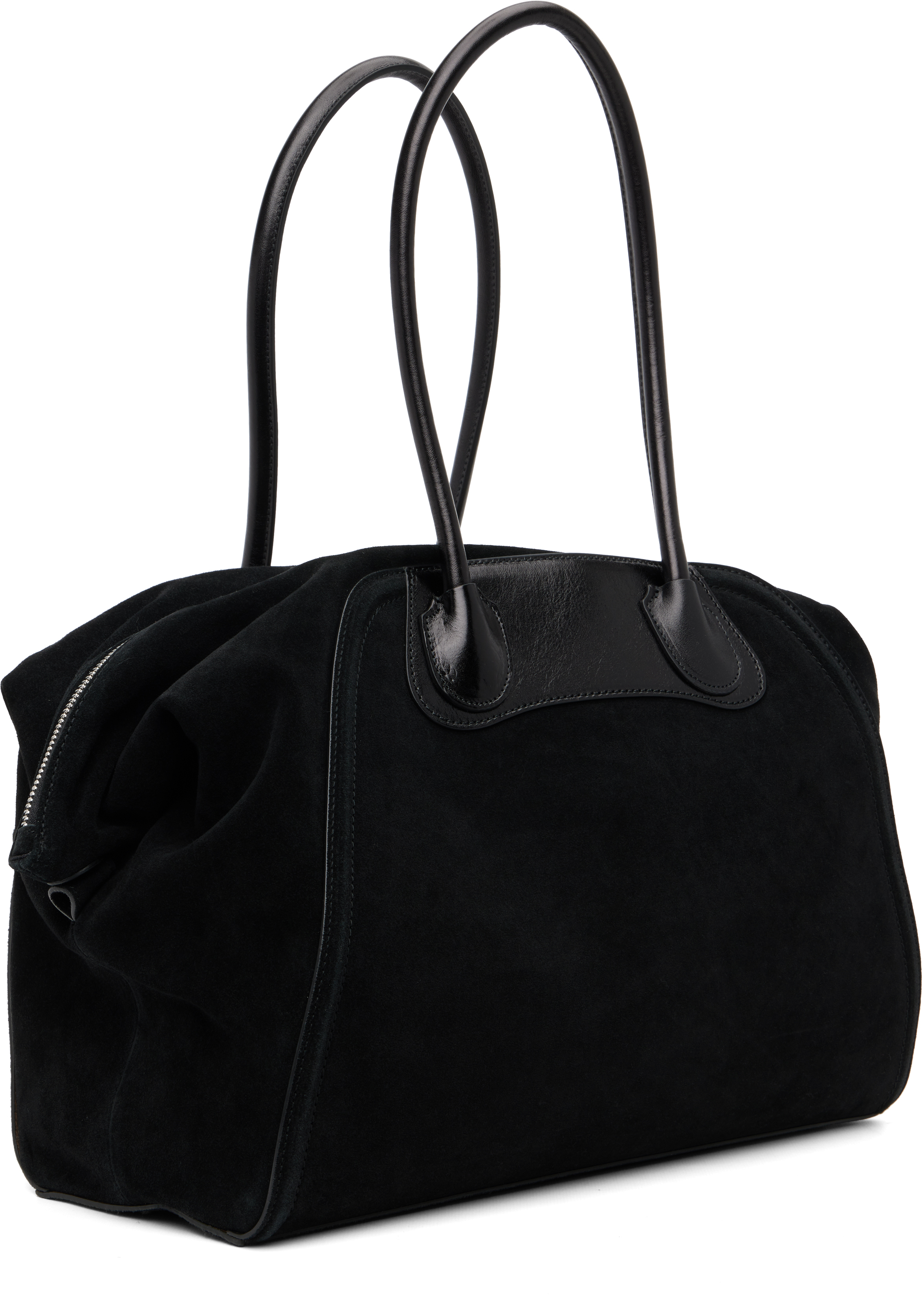 Vivienne Westwood Black Shirley Holdall Tote In Black