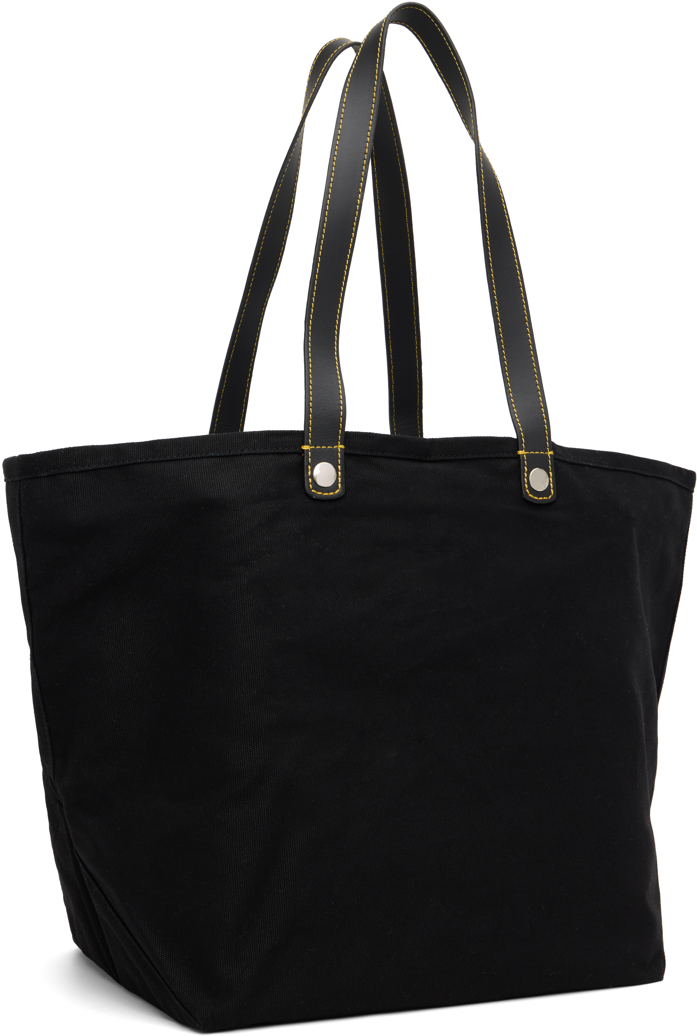 Vivienne Westwood Black Utility Shopper Tote In Black