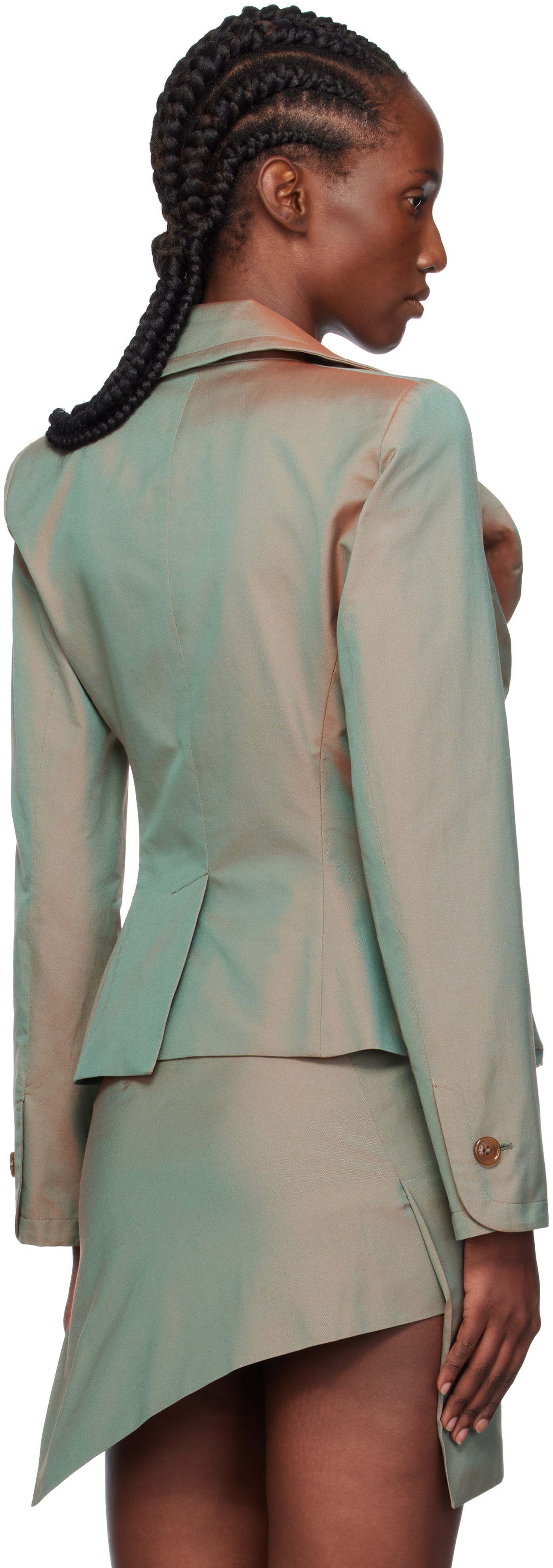 Vivienne Westwood Drunken Blazer In Green
