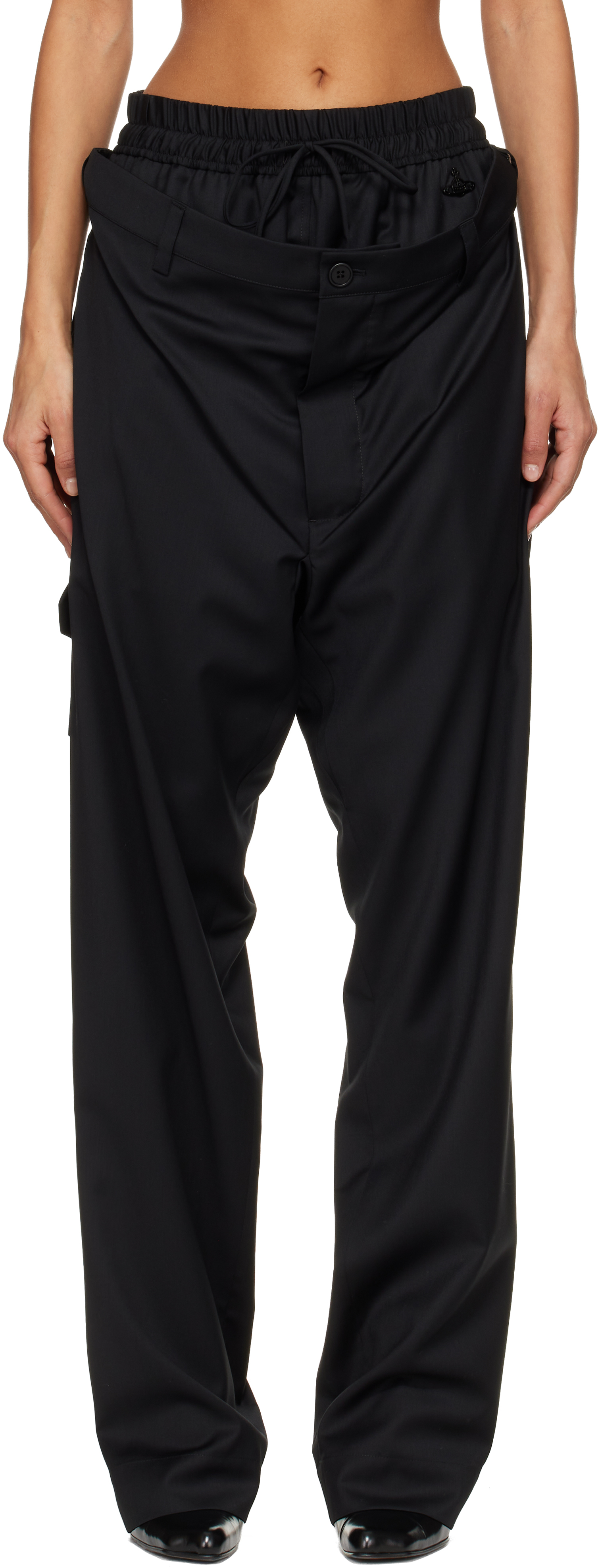 Vivienne Westwood Plumber Trousers In Black
