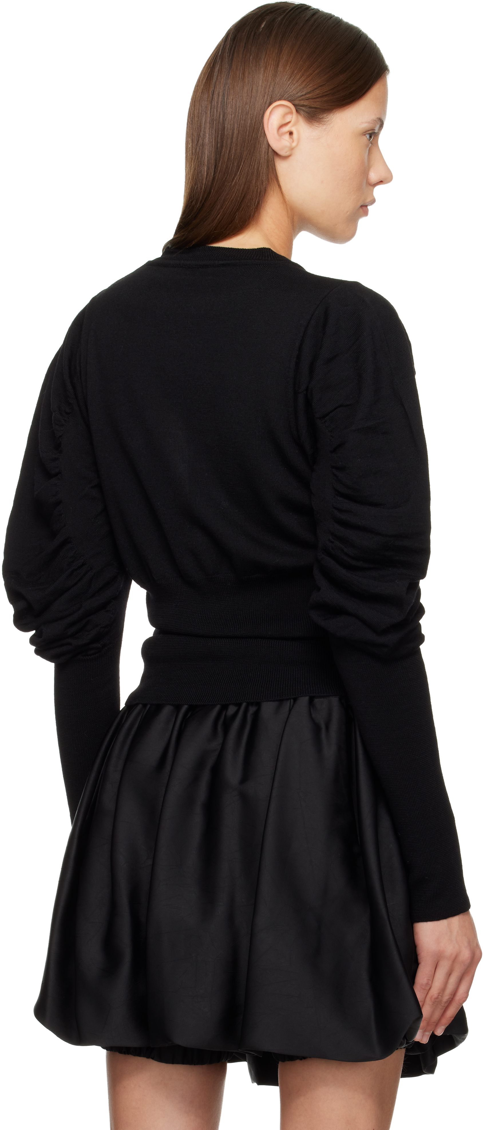 Vivienne Westwood Black Eli Cardigan In Black