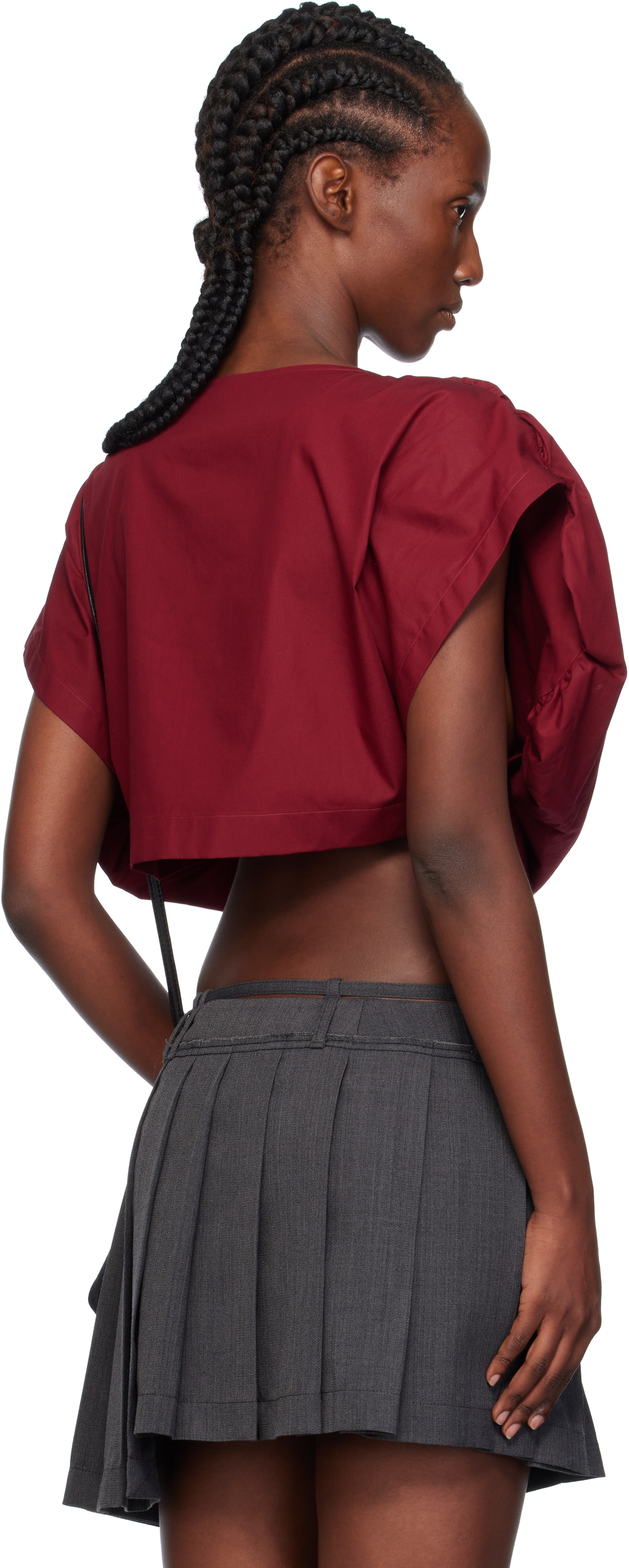 Vivienne Westwood Orb-embellished Heart Top In Red
