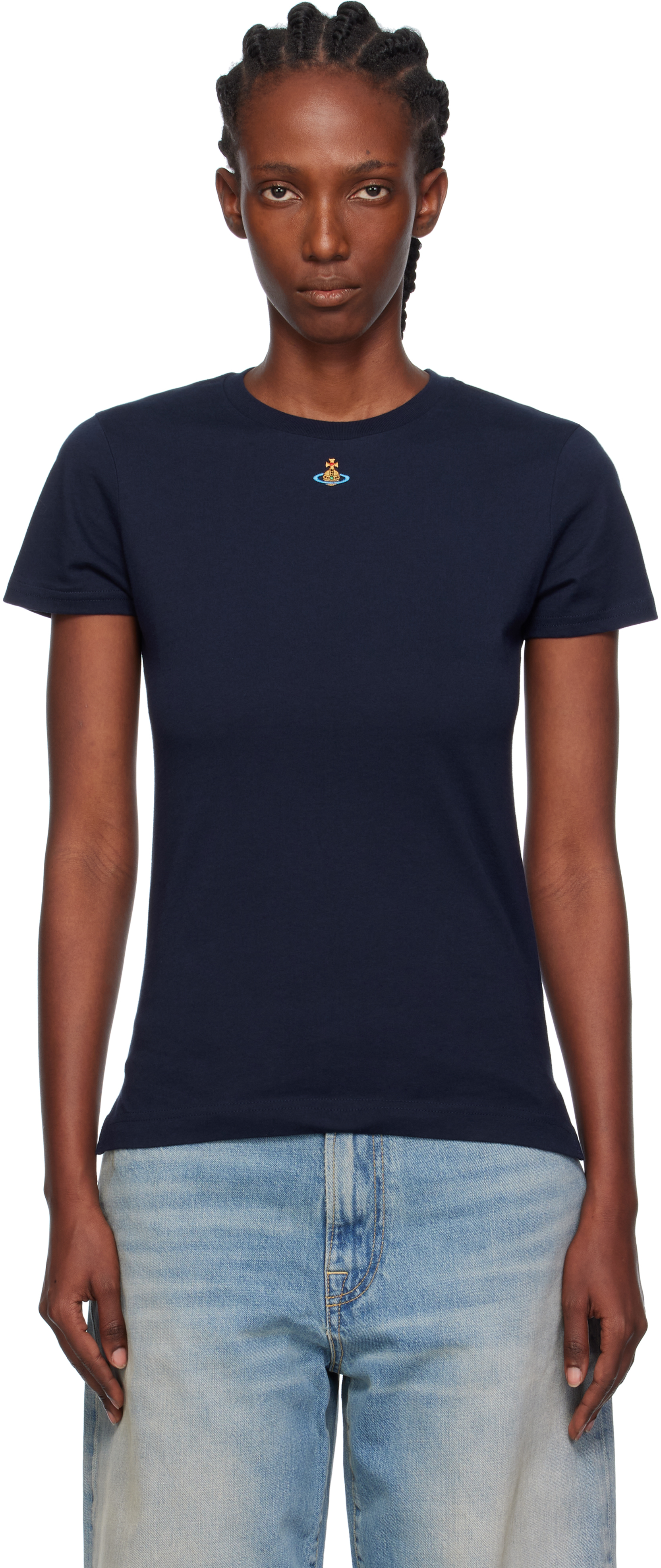 【美品☆鮮やかブルー☆オーブドラゴン】ヴィヴィアンウエストウッド Tシャツ Vivienne Westwood - VivienneWestwood MAN ぶどう柄Tシャツ