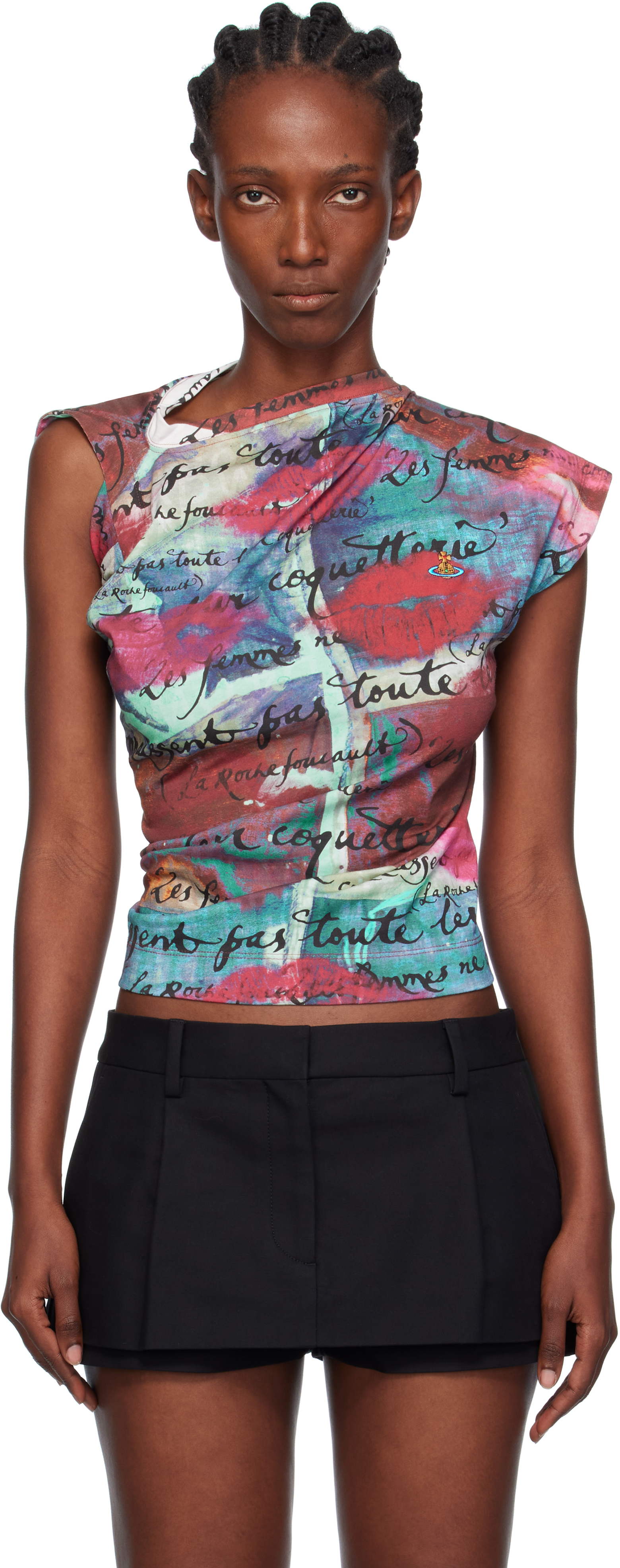 Vivienne Westwood: レッド Hebo トップス | SSENSE 日本 Vivienne Westwood: レッド Hebo トップス | SSENSE 日本