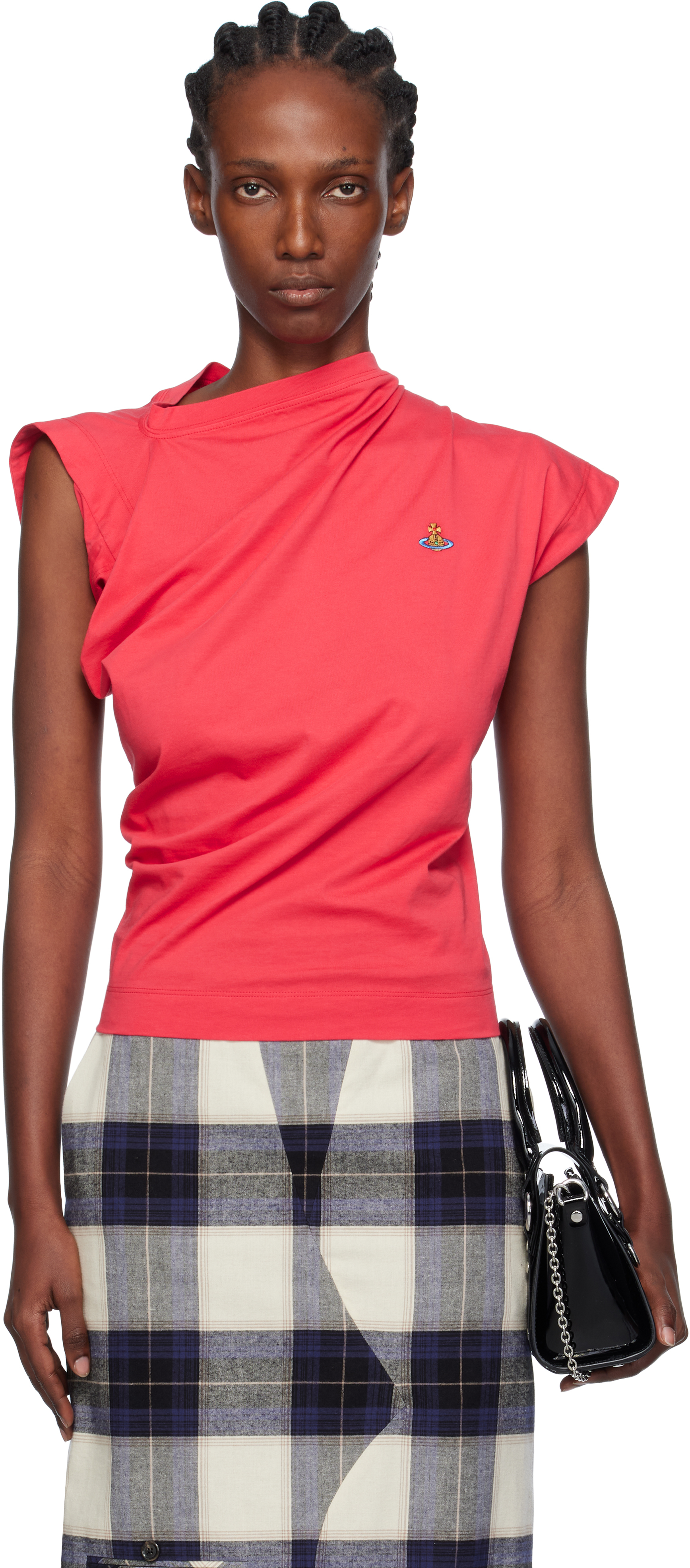 Vivienne Westwood: Red Hebo T-shirt | SSENSE