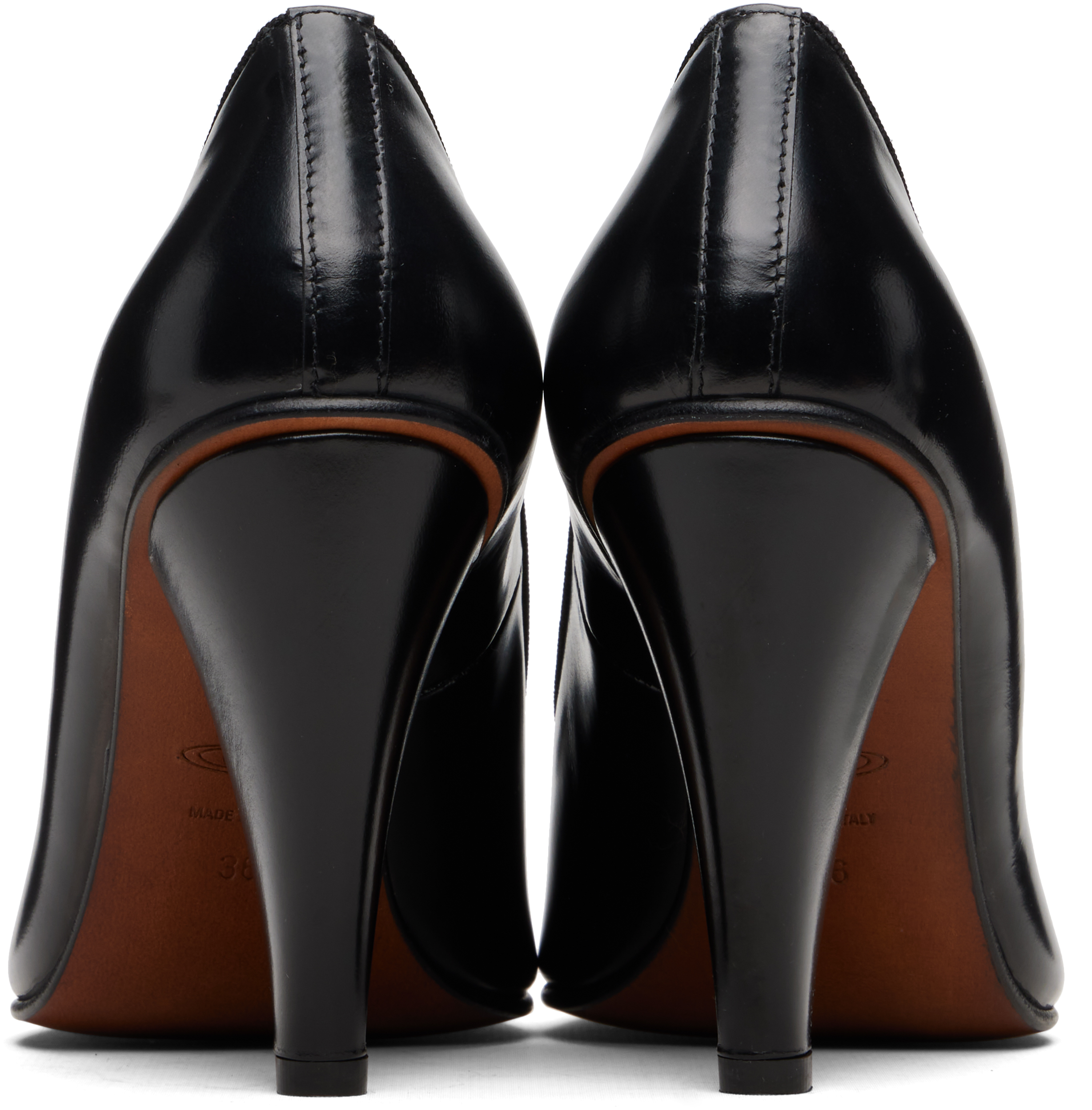 Vivienne Westwood Black Power Court Heels In Black
