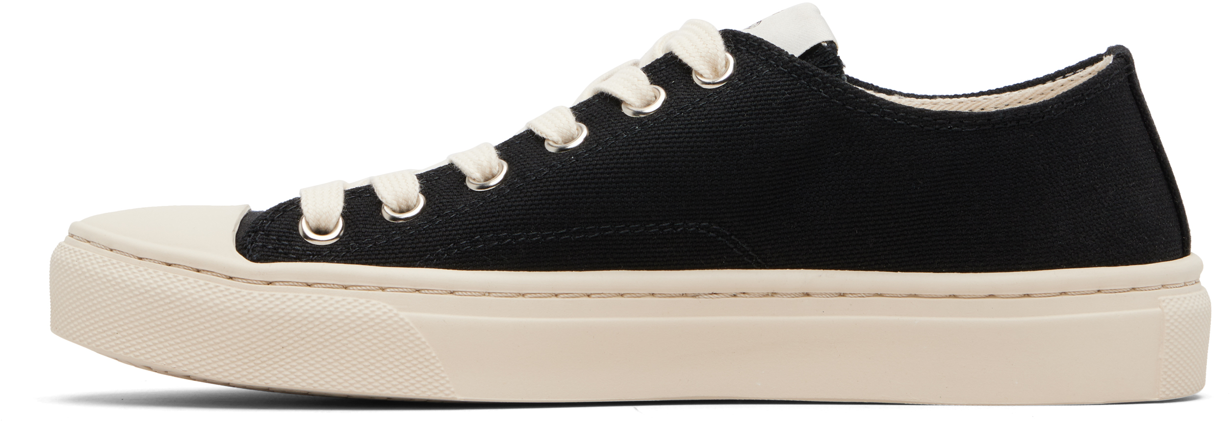 Vivienne Westwood Black Low Top Plimsoll Sneakers In Black