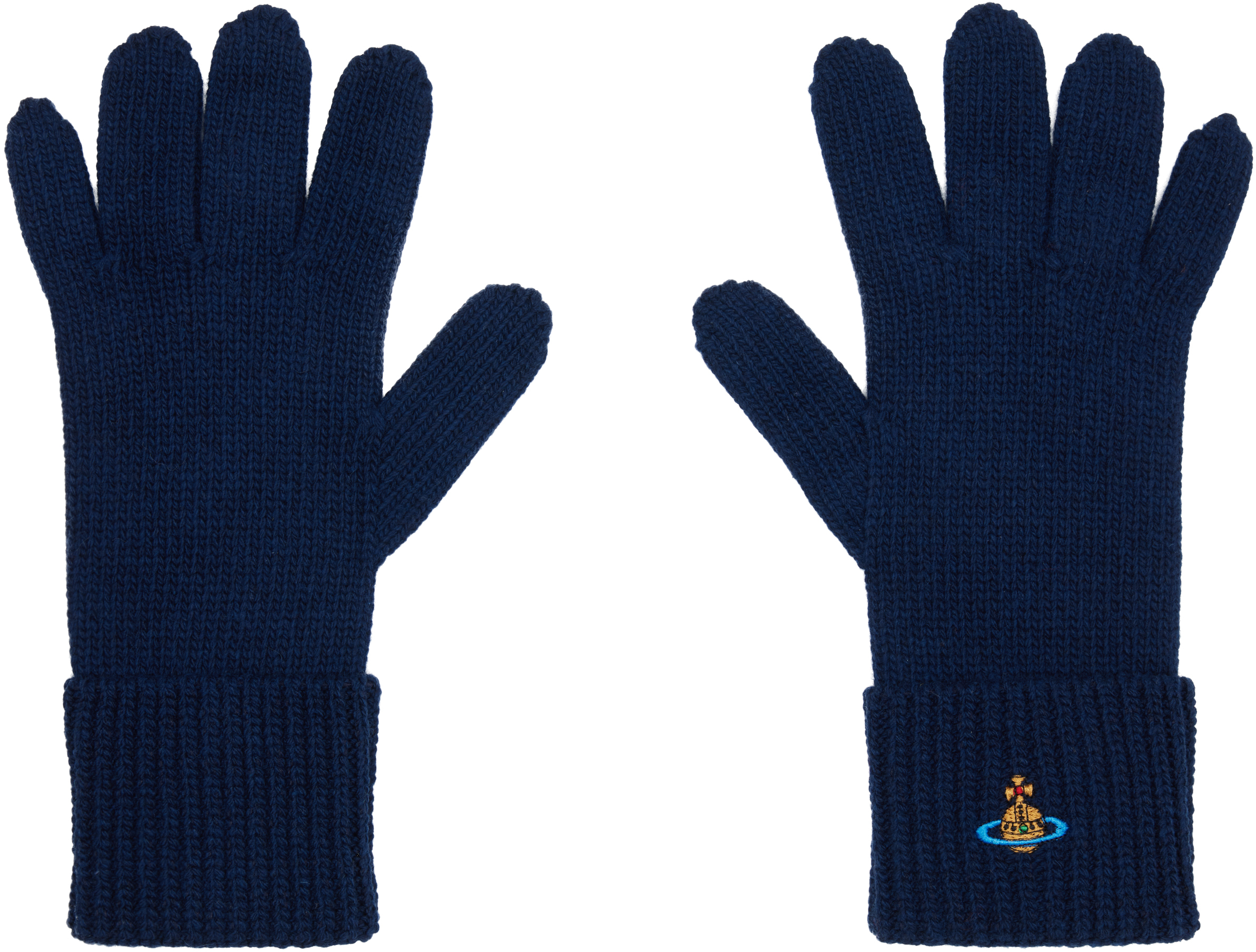 Vivienne Westwoodのネイビー スポーティ グローブがセール中