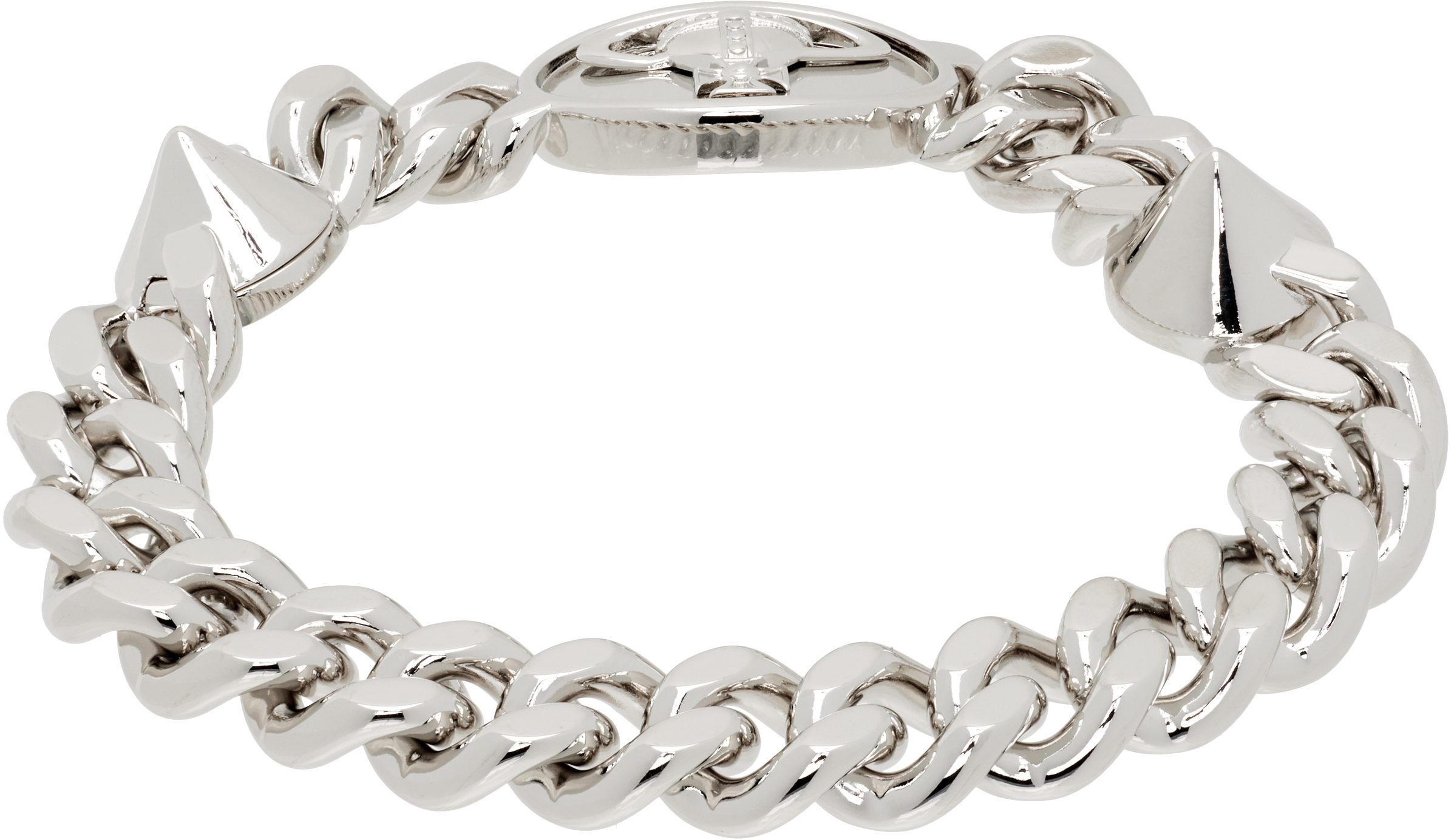 Vivienne Westwood Chester Bracelet In Metallic