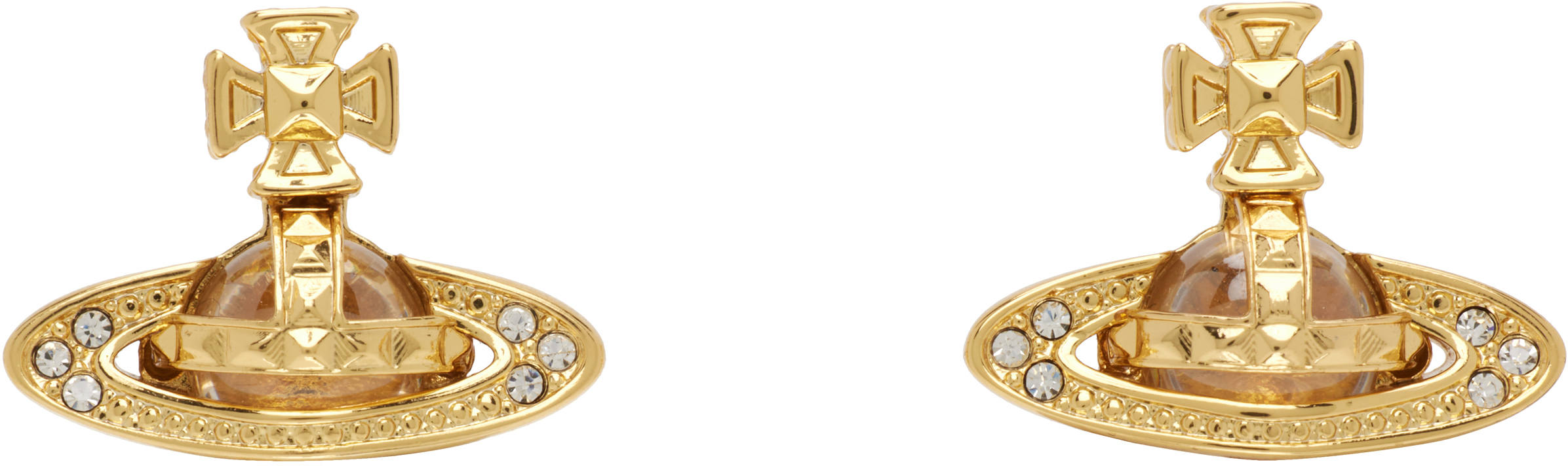 Vivienne Westwood: Pina Bas Relief Earrings | SSENSE