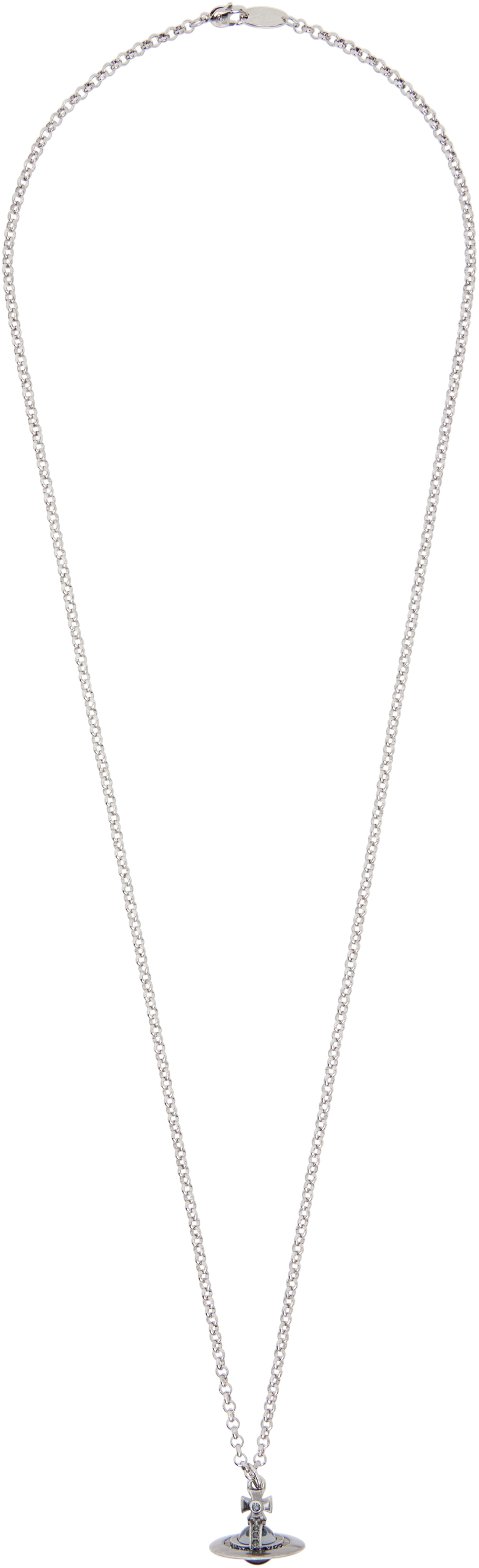 Vivienne Westwood: New Tiny Orb Pendant Necklace | SSENSE