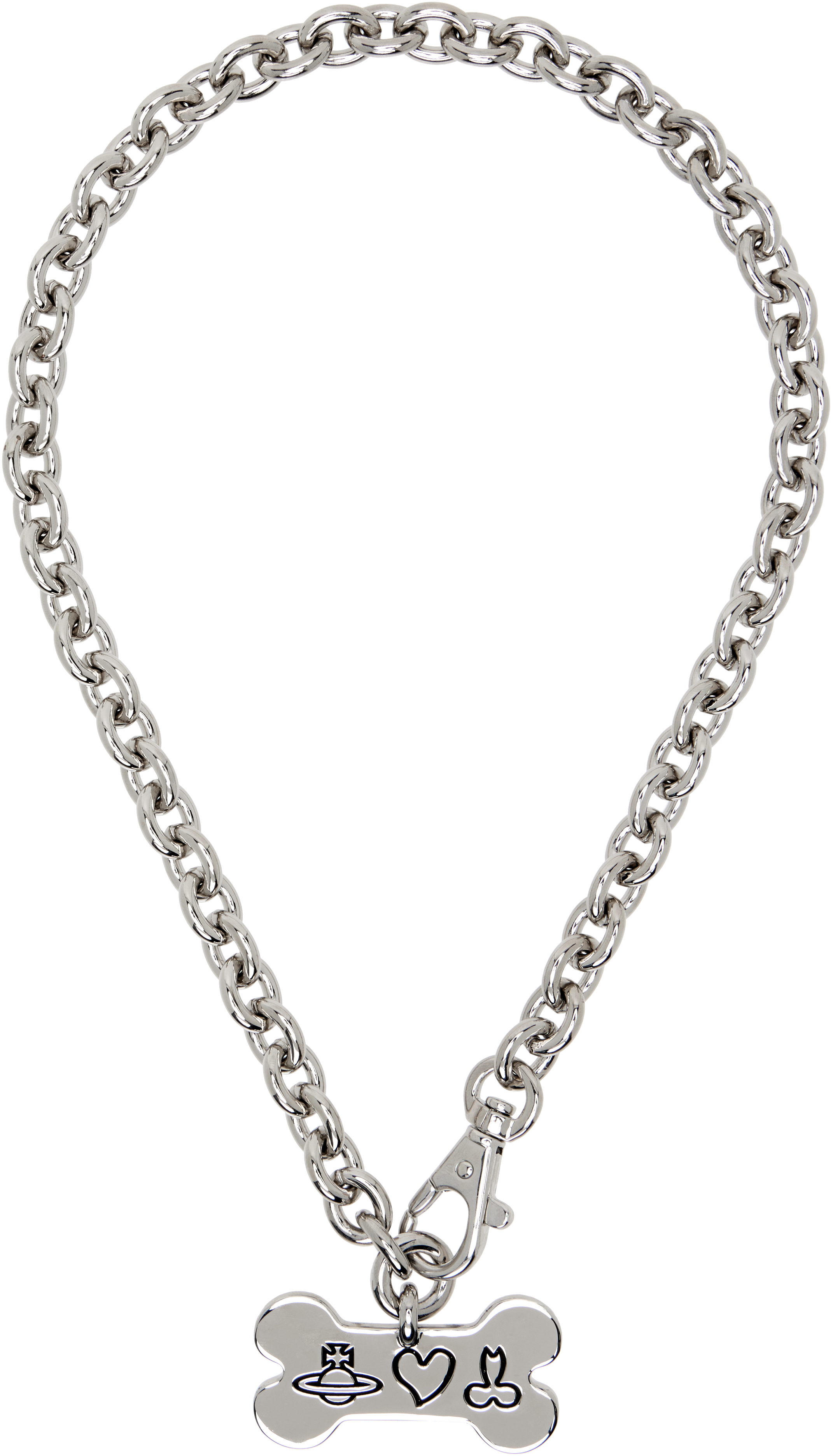 Vivienne Westwood TAG ネックレス Dog Tag Necklace by Vivienne Westwood on Sale