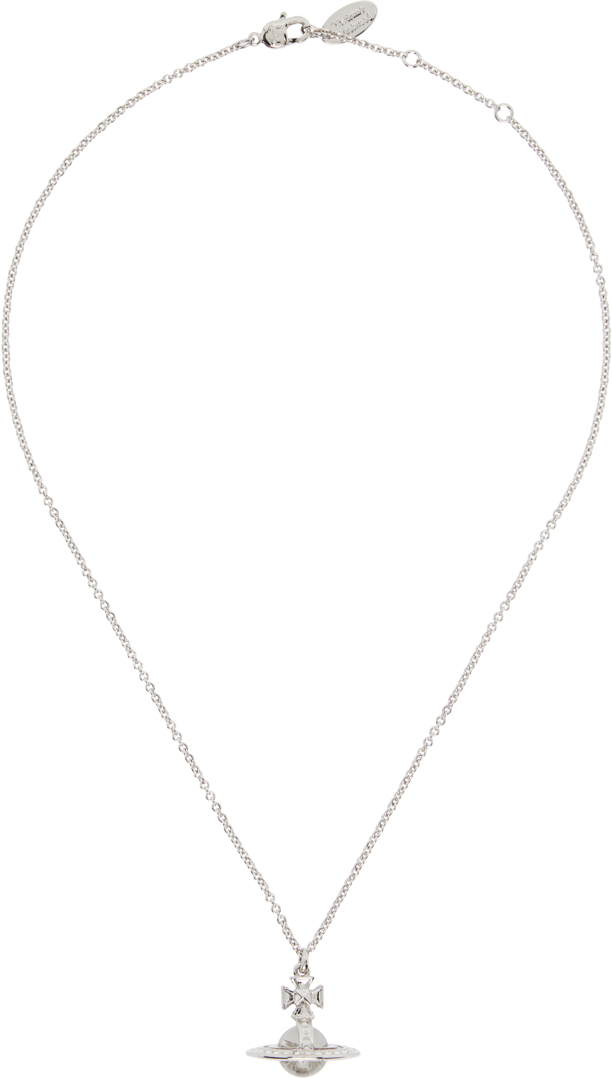 Vivienne Westwood: Pina Small Orb Pendant Necklace | SSENSE
