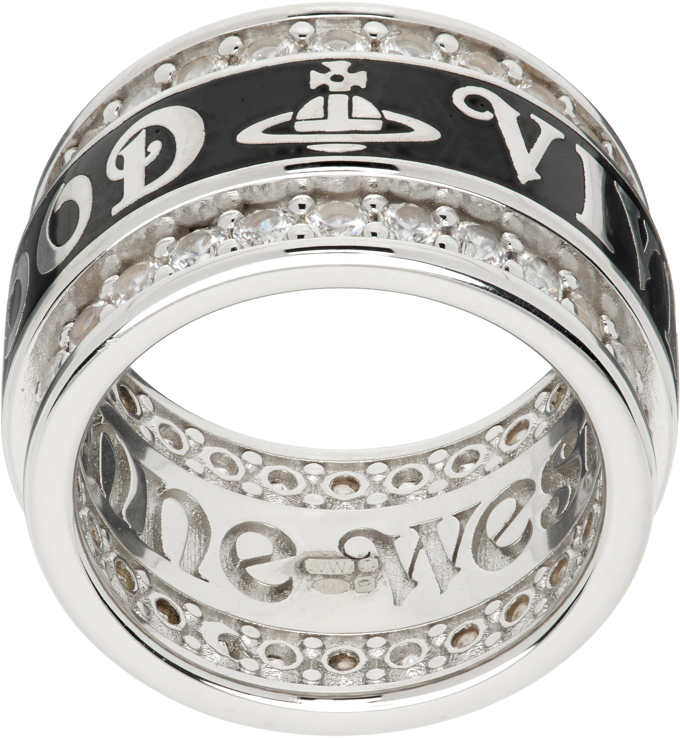 Vivienne Westwood Jacob Ring In Silver