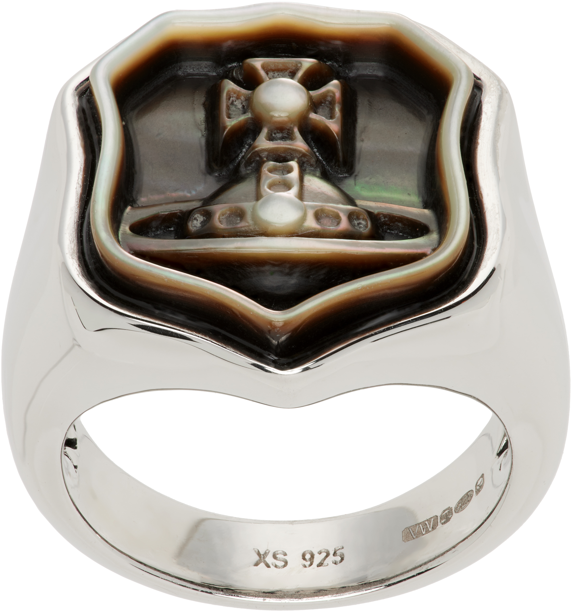 vivienne westwood　シグネットリング　シルバー925 Johan Ring by Vivienne Westwood on Sale