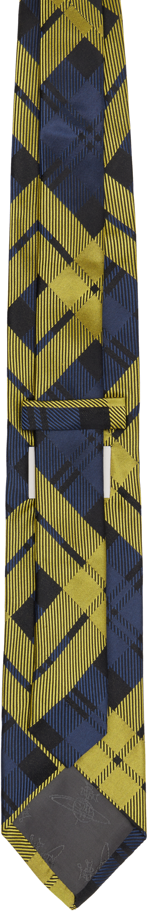 Vivienne Westwood Pointed Tie In Blue