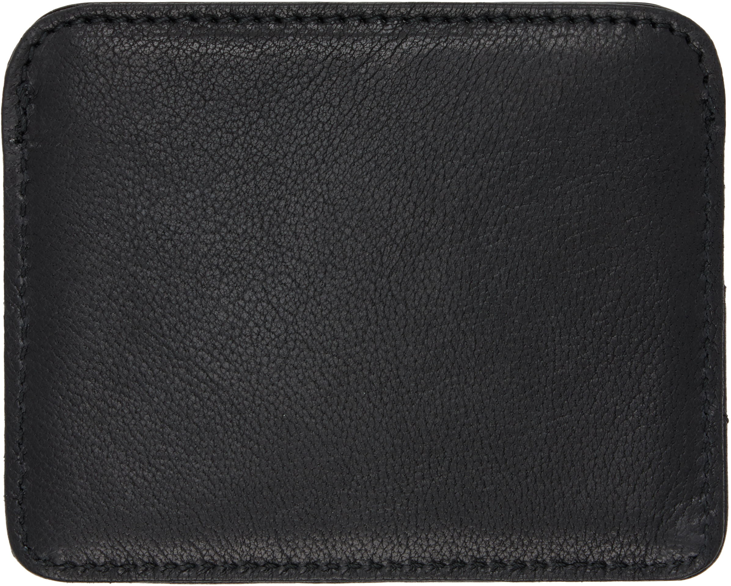 Vivienne Westwood Black Half Moon Flat Card Holder