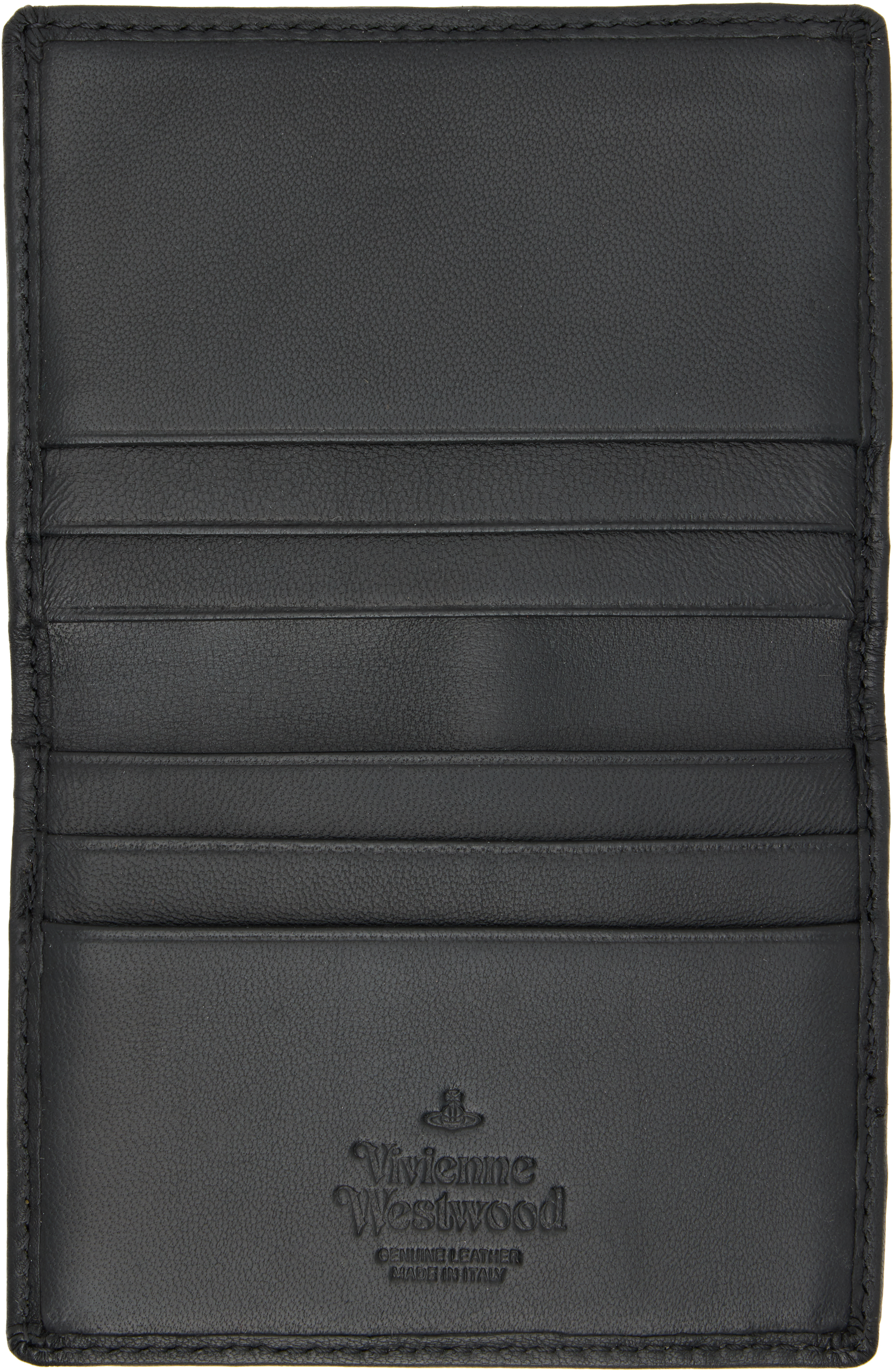 Vivienne Westwood Man Card Holder Nappa Leather Black One Size Men In Black