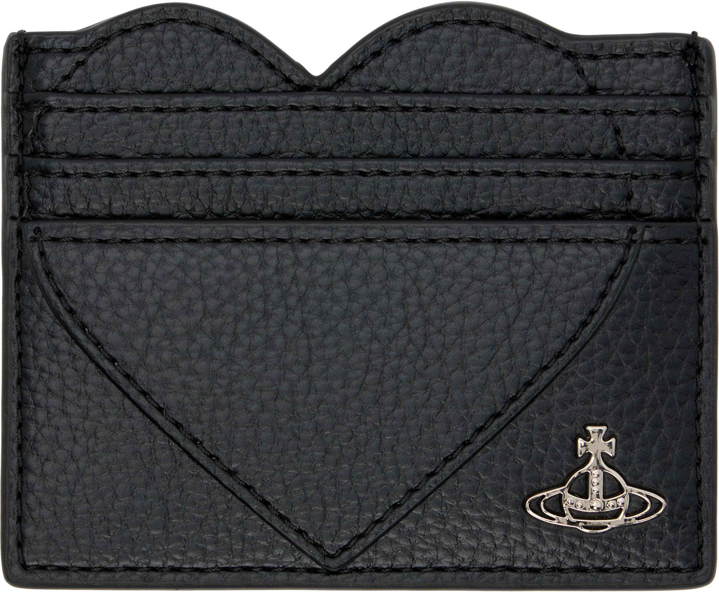 Black Heart Card Holder by Vivienne Westwood on Sale