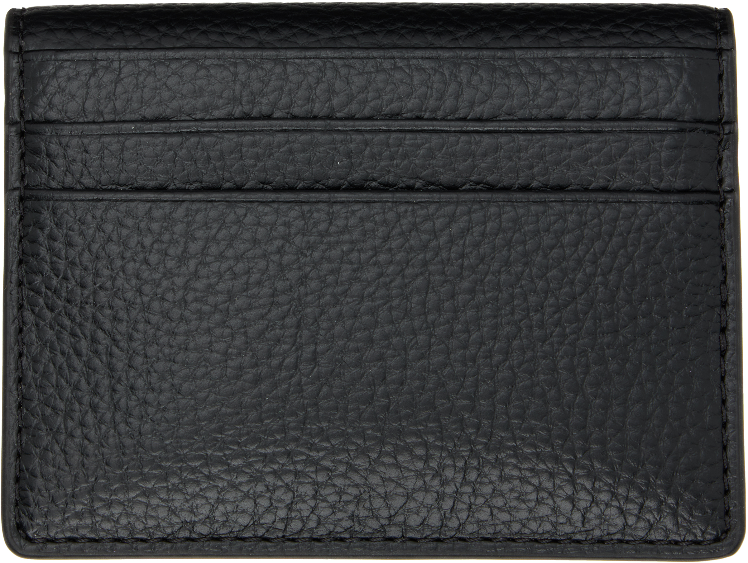 Vivienne Westwood Black Bifold Man Card Holder In Black