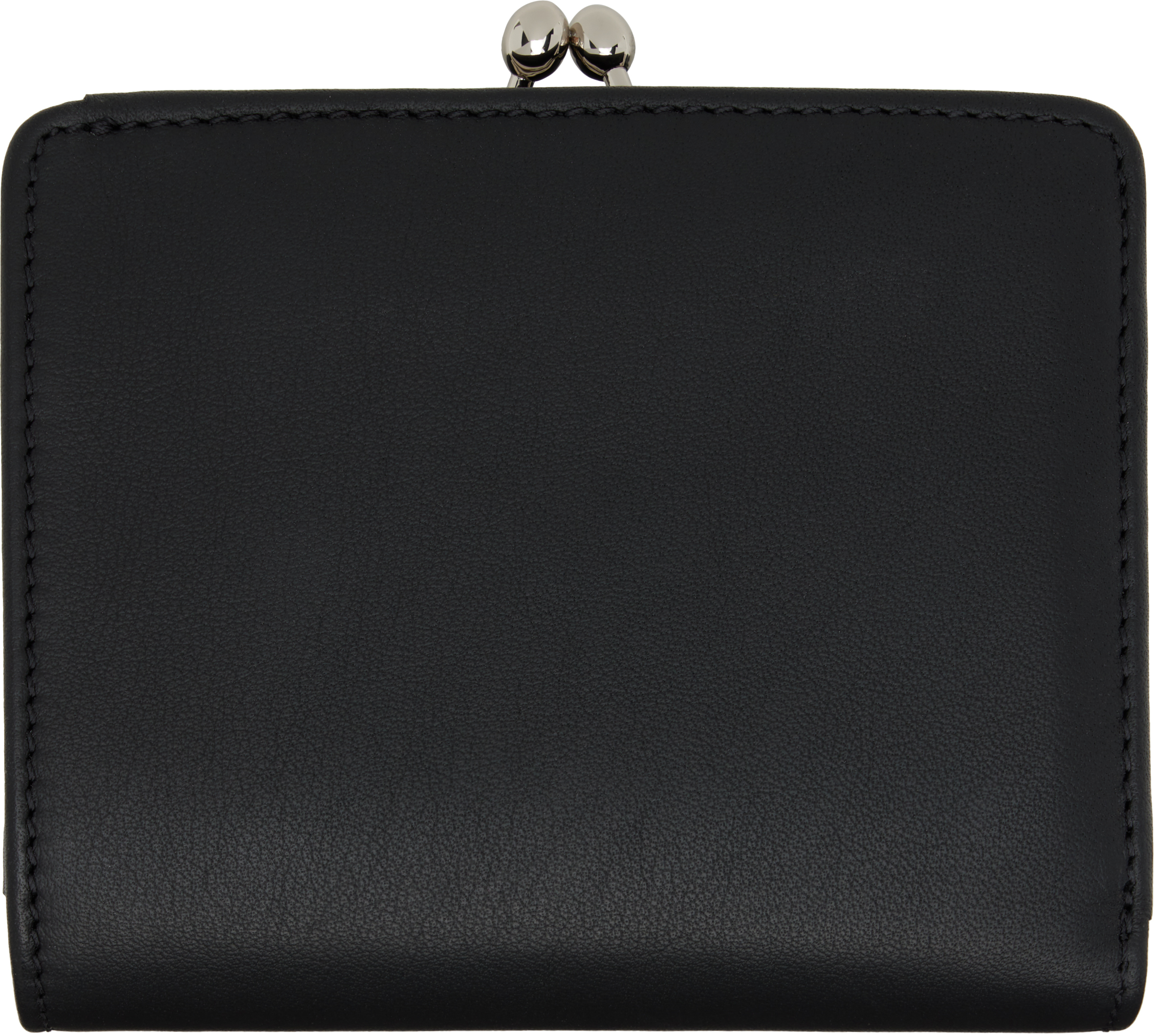 Vivienne Westwood Black Injected Orb Coin Purse Wallet