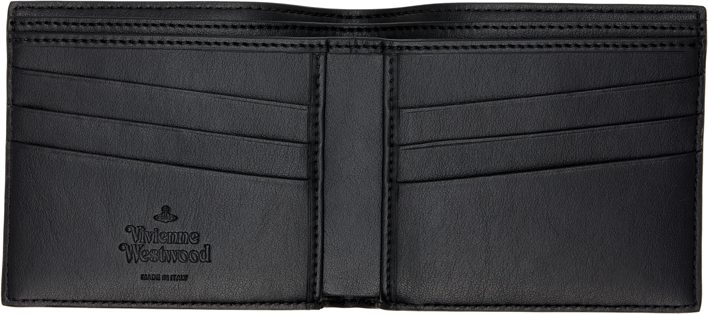 Vivienne Westwood Black Billfold Wallet